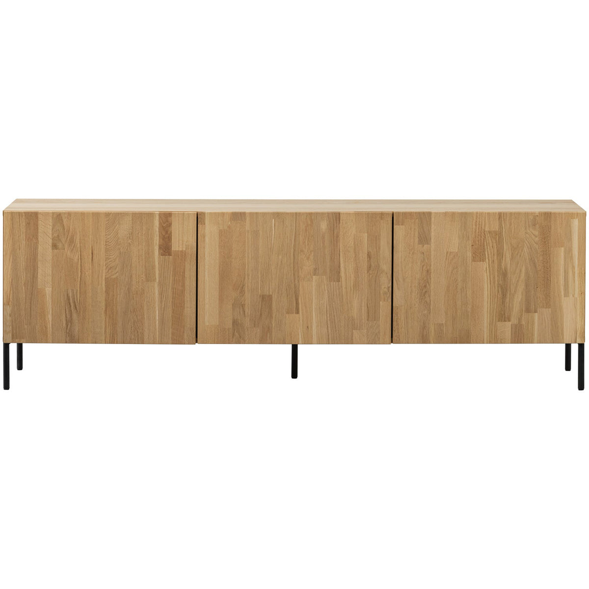 Bono Gravure Natural Oak Wood TV Unit