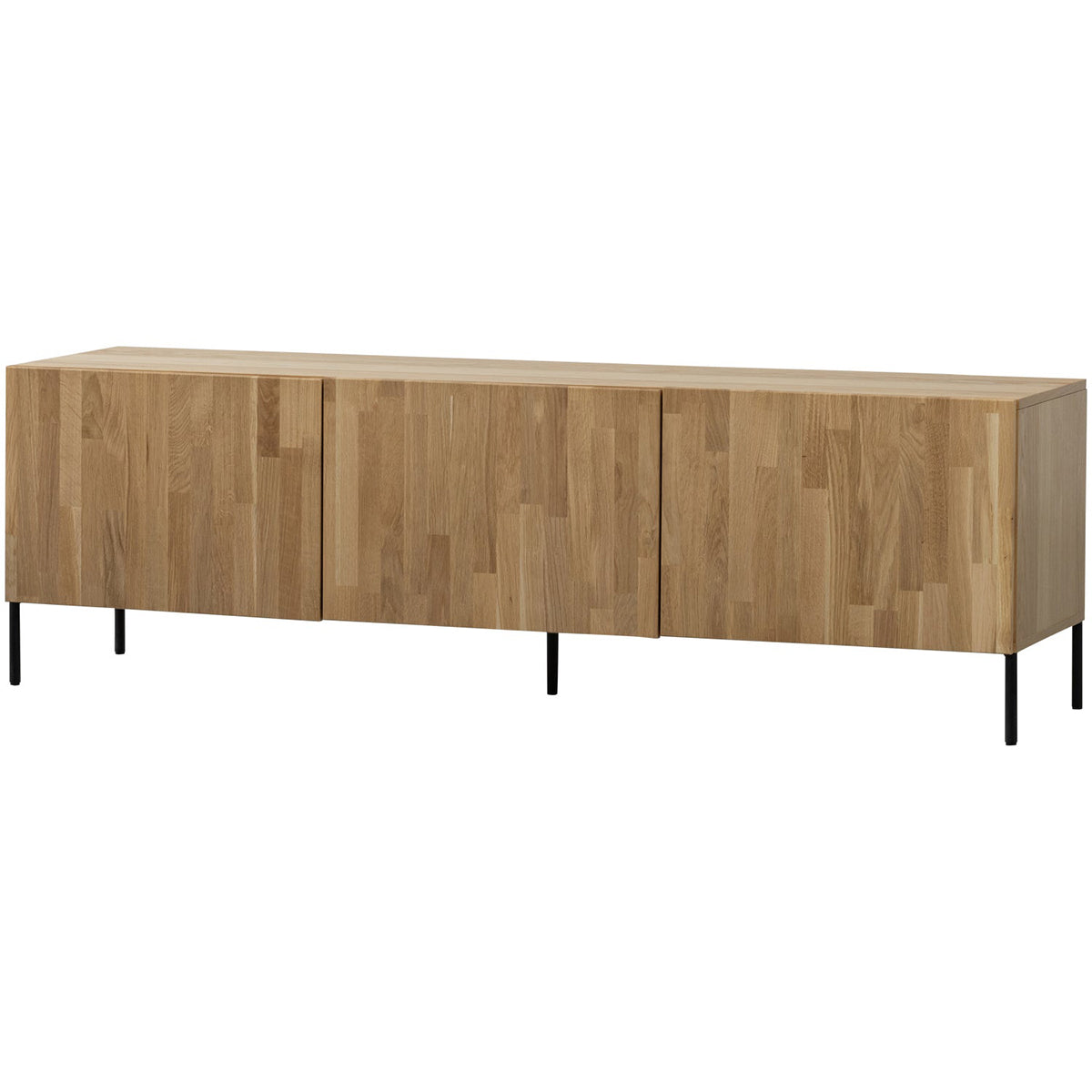 Bono Gravure Natural Oak Wood TV Unit