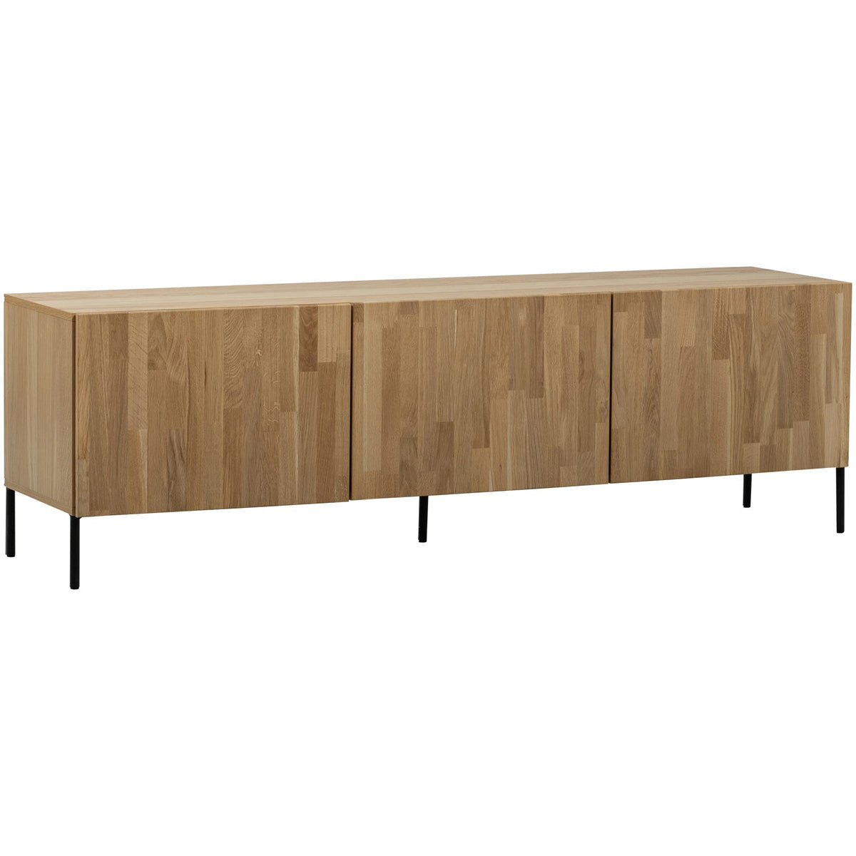 Bono Gravure Natural Oak Wood TV Unit