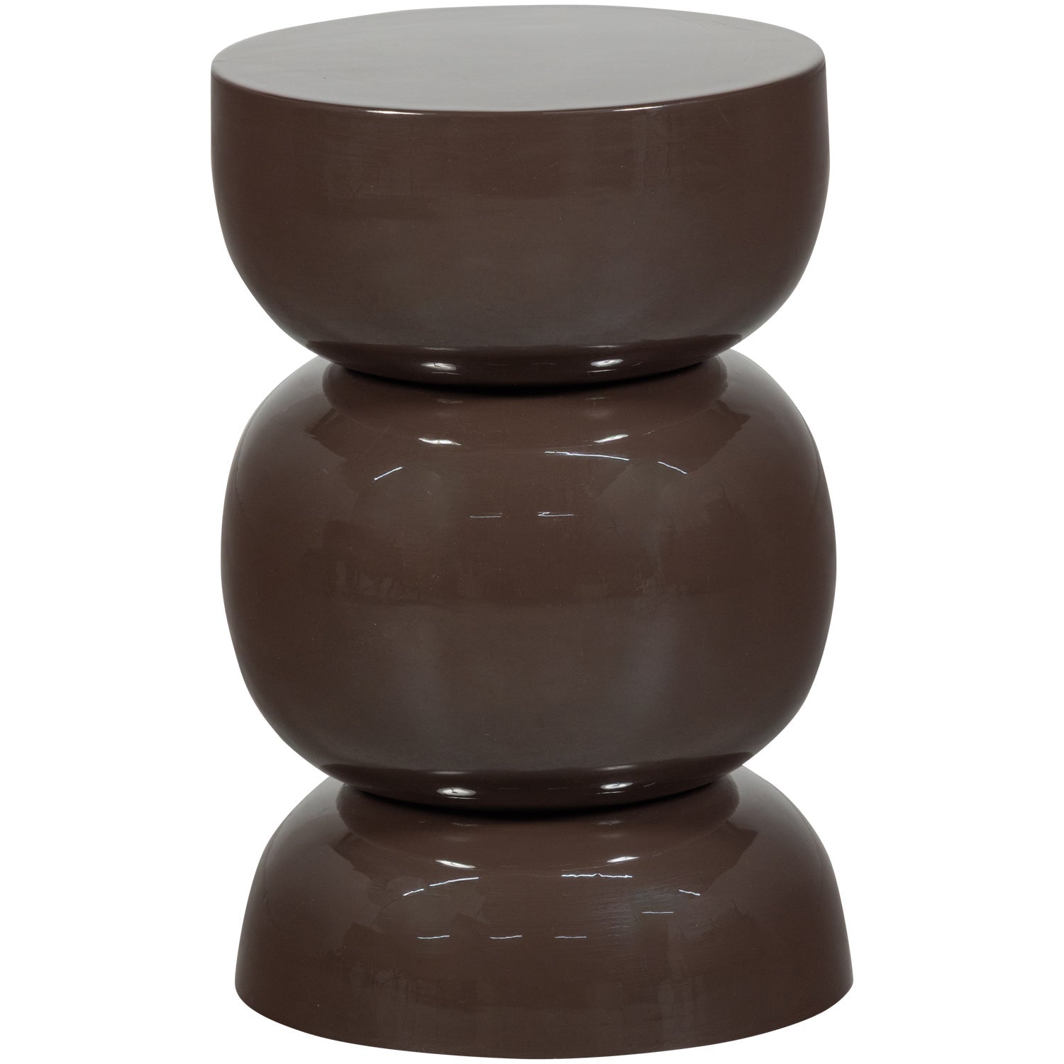 Breno Dark Brown Side Table