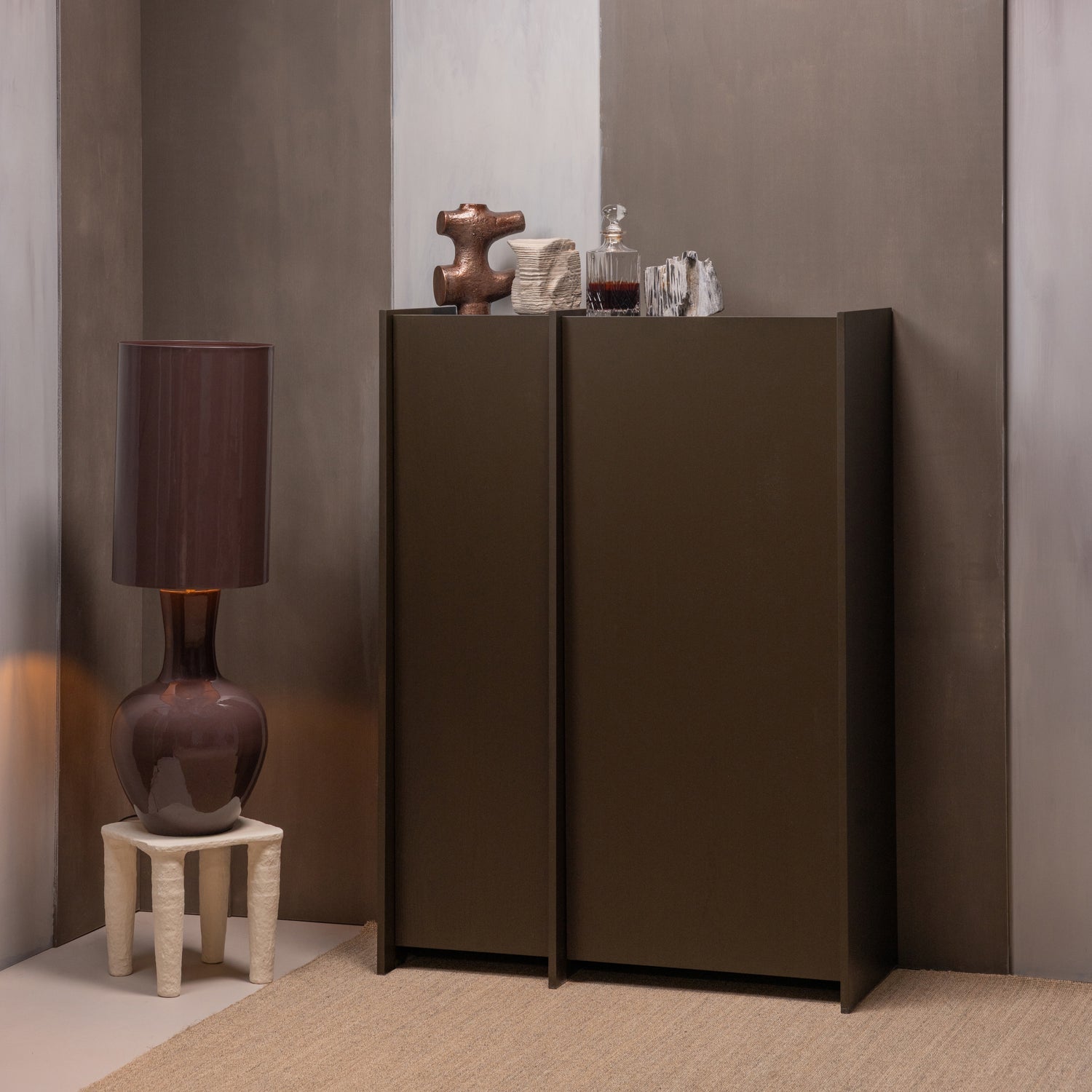 Brock 2 Doors Cabinet