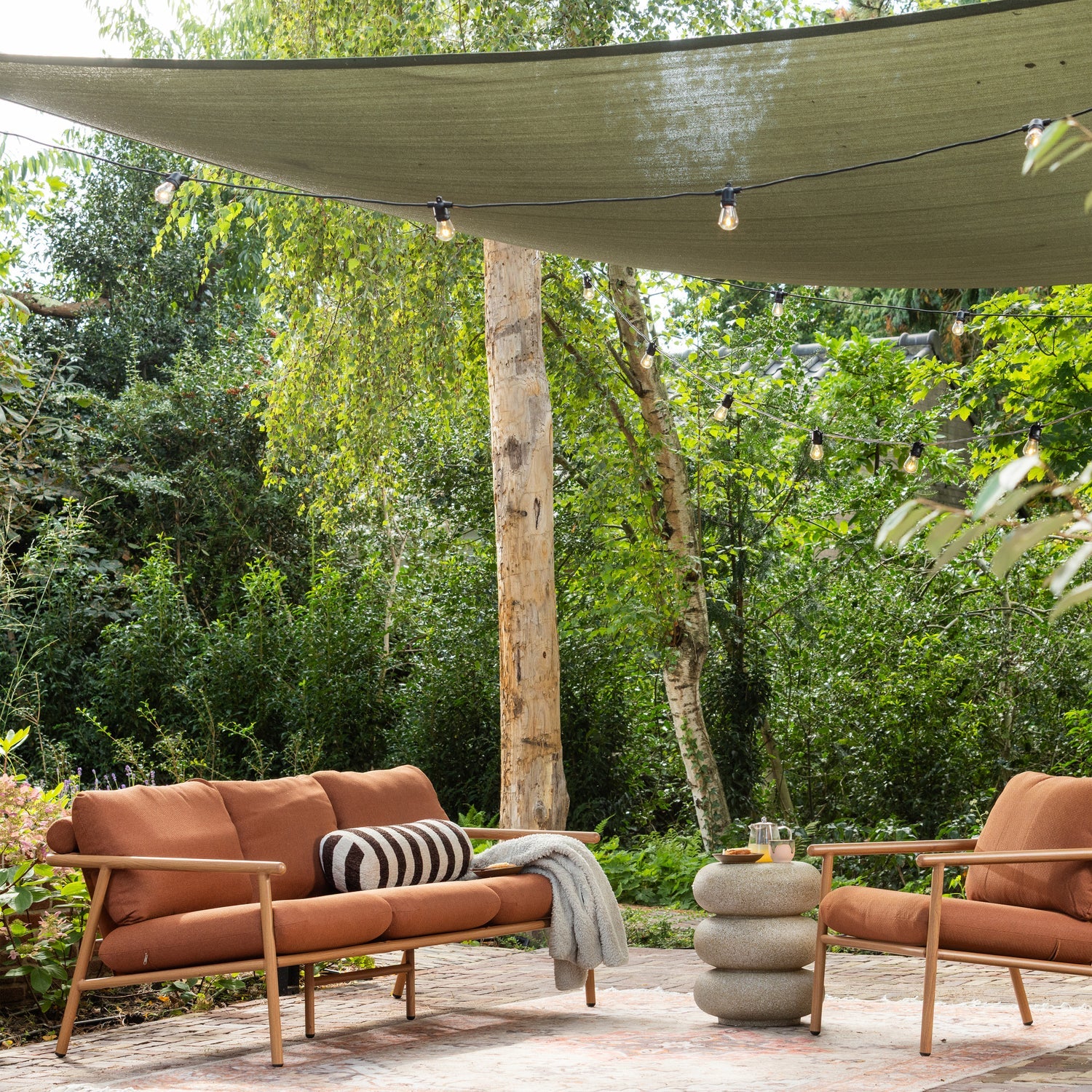 Cavero Terra 3 Seater Garden Sofa