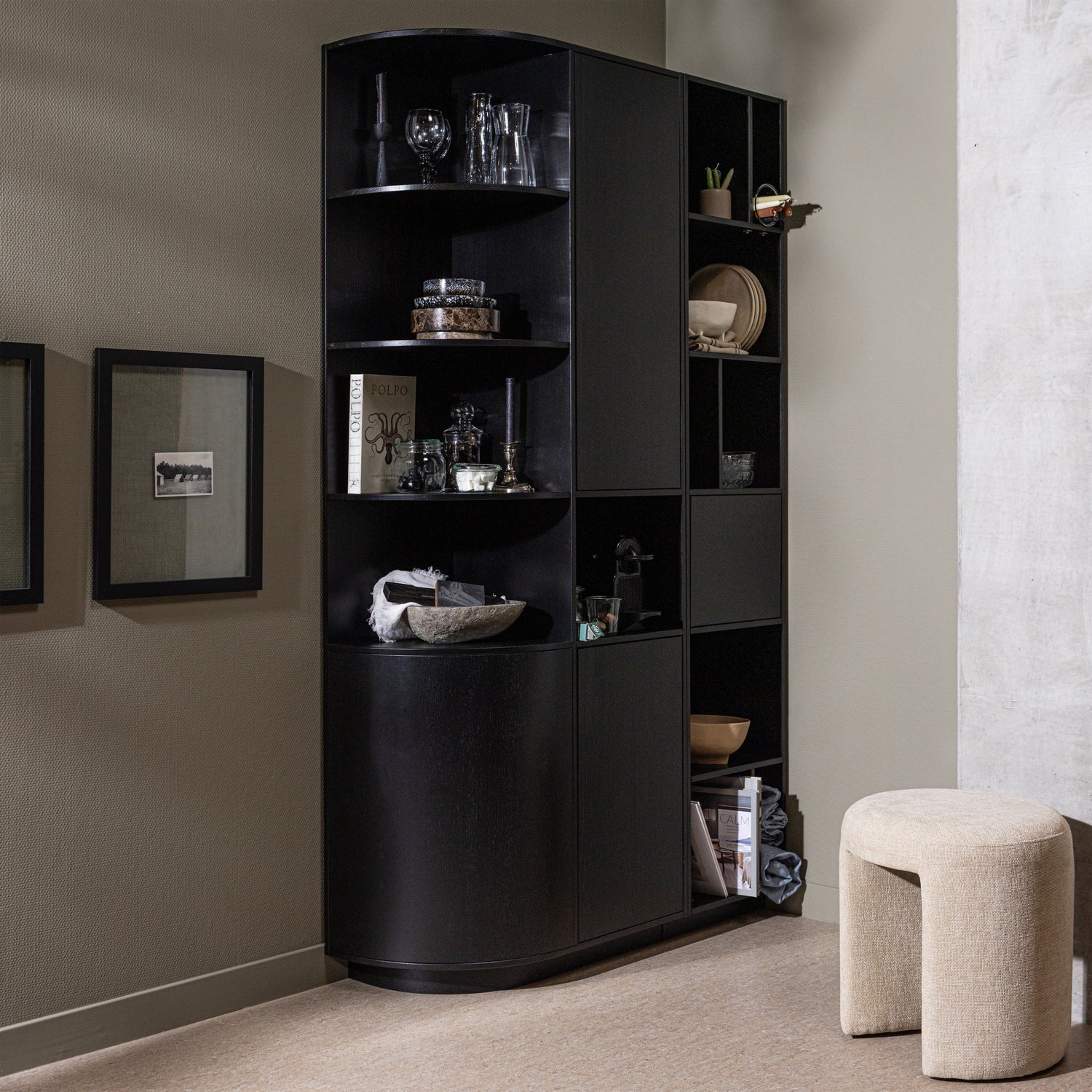 Charlie Chenille Stool