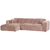 Cloud Chenille Chaise Longue Sofa