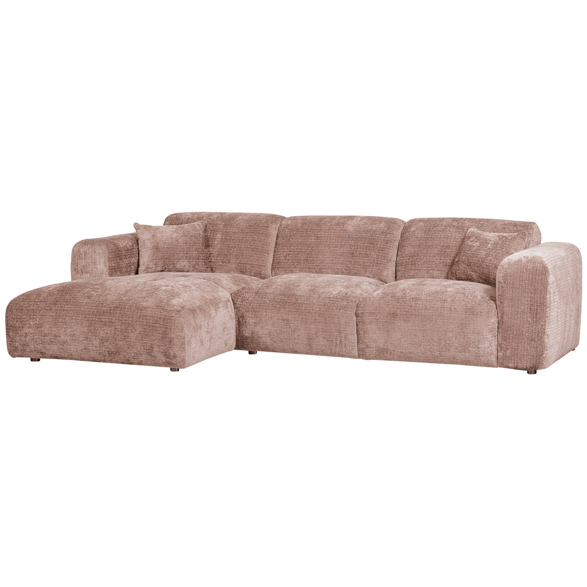 Cloud Chenille Chaise Longue Sofa