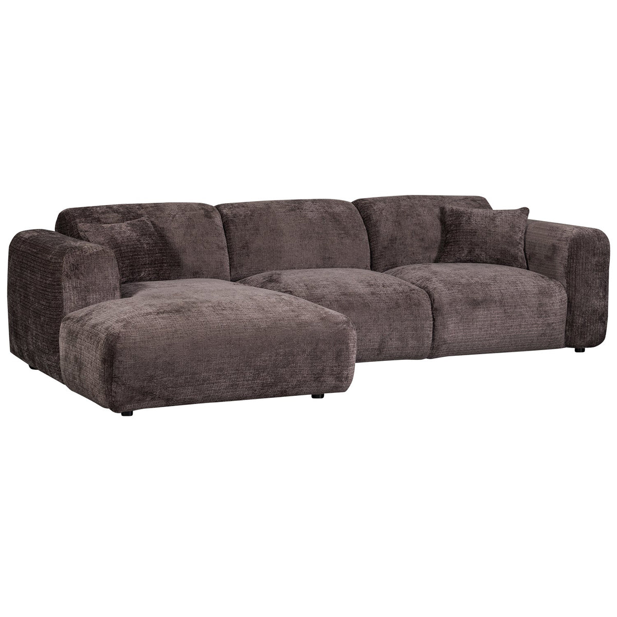 Cloud Chenille Chaise Longue Sofa