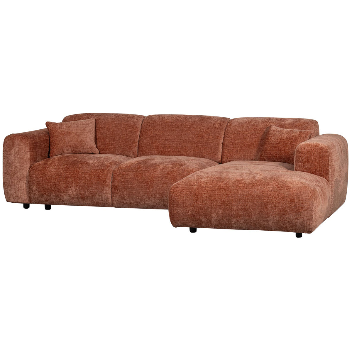 Cloud Chenille Chaise Longue Sofa