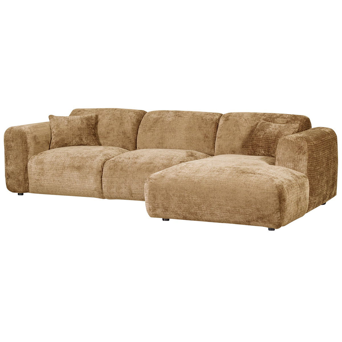 Cloud Chenille Chaise Longue Sofa