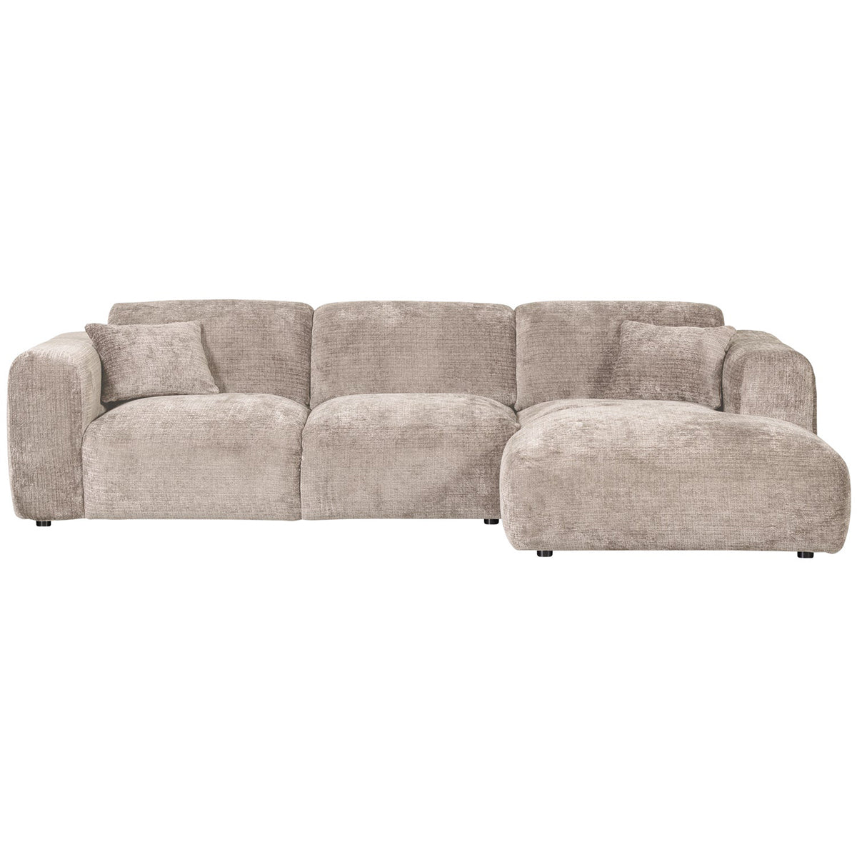 Cloud Chenille Chaise Longue Sofa