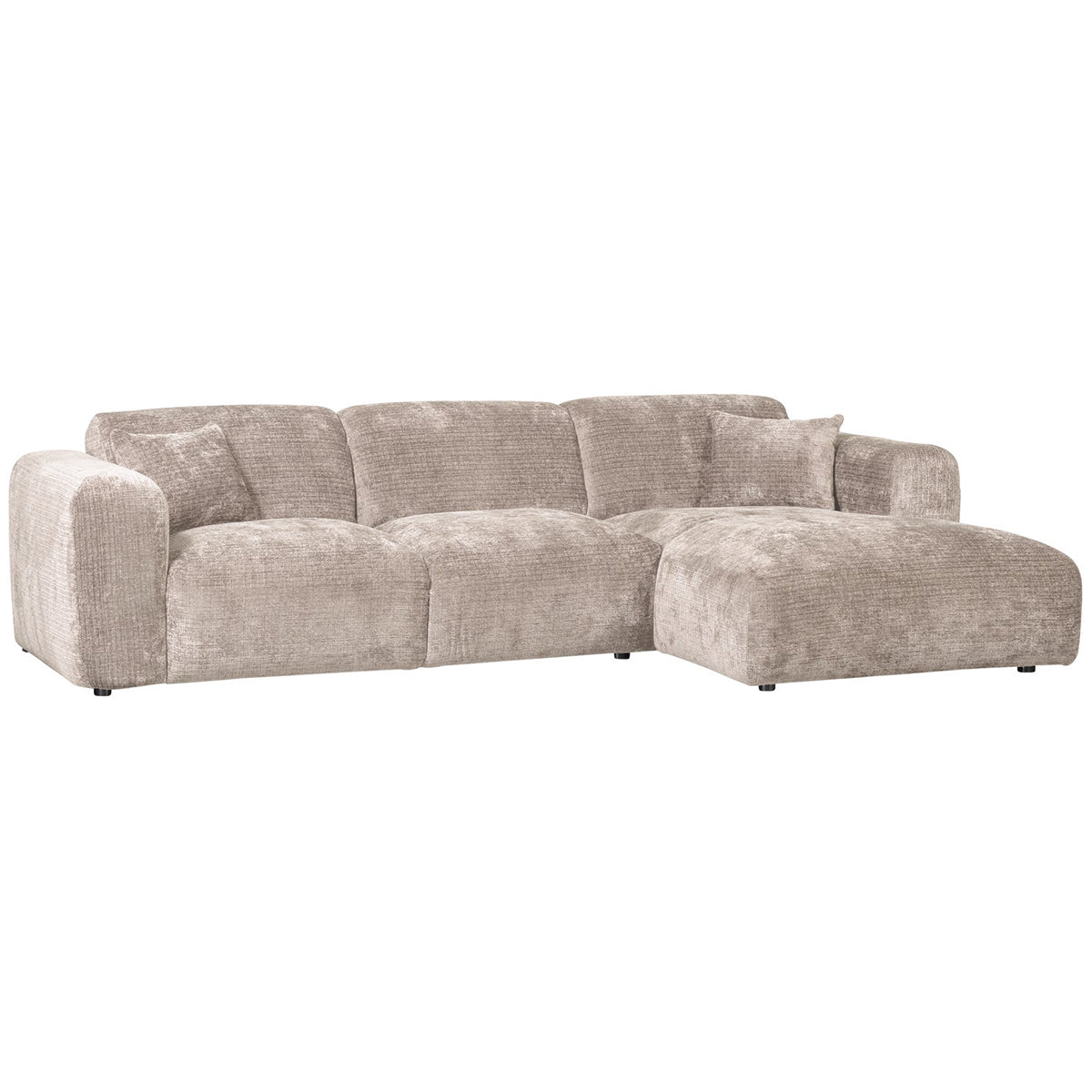 Cloud Chenille Chaise Longue Sofa