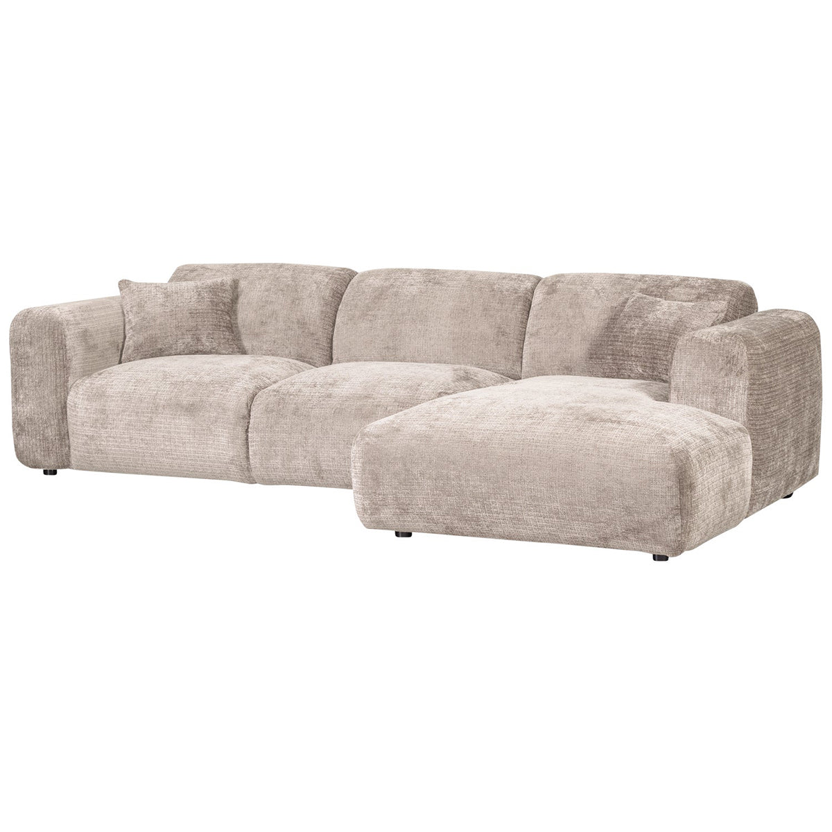 Cloud Chenille Chaise Longue Sofa
