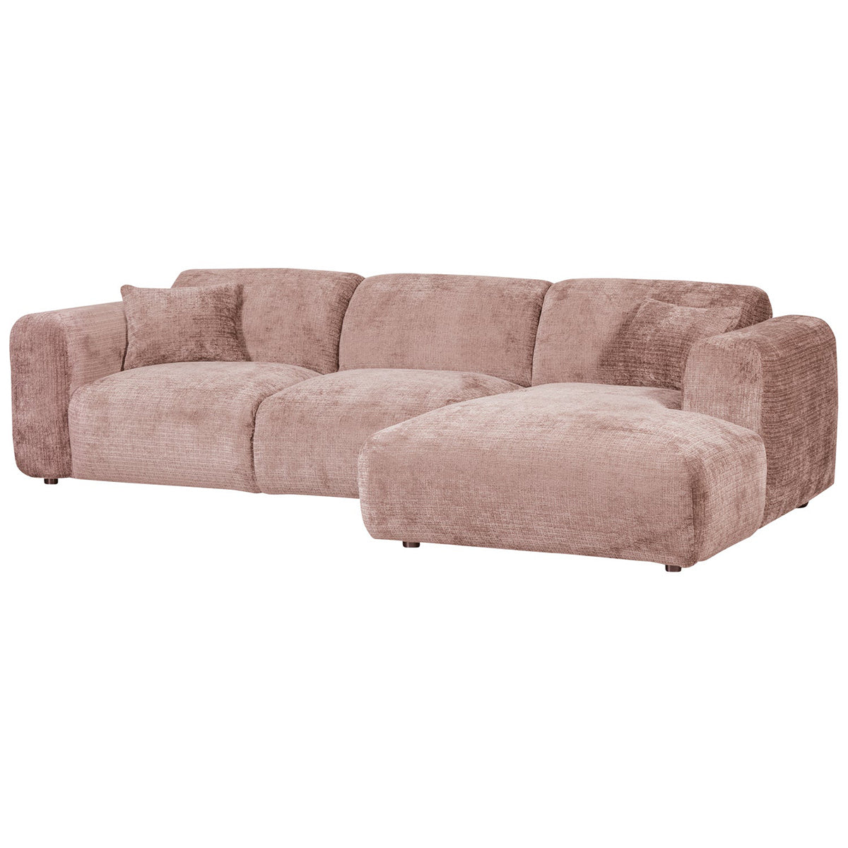 Cloud Chenille Chaise Longue Sofa