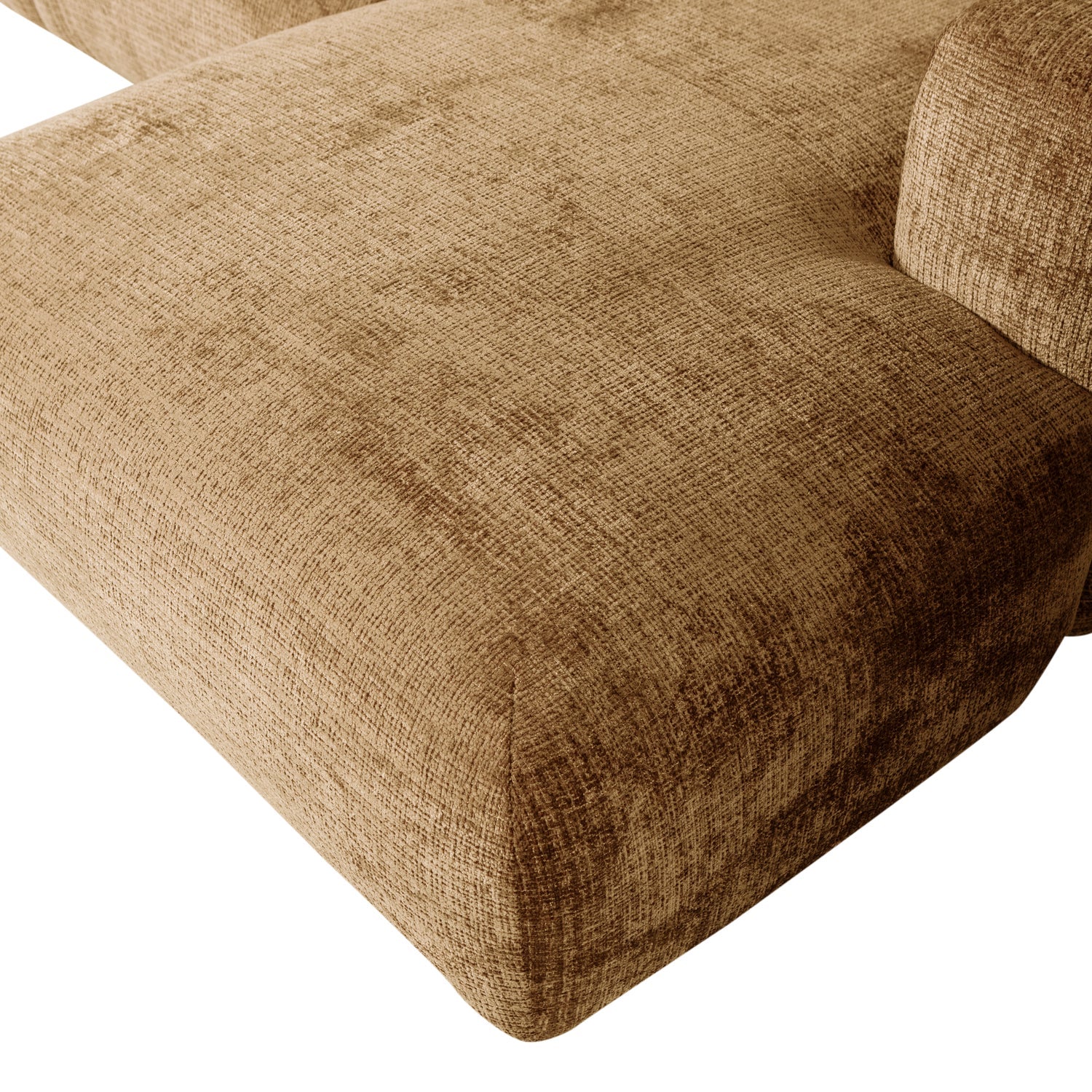 Cloud Chenille Chaise Longue Sofa