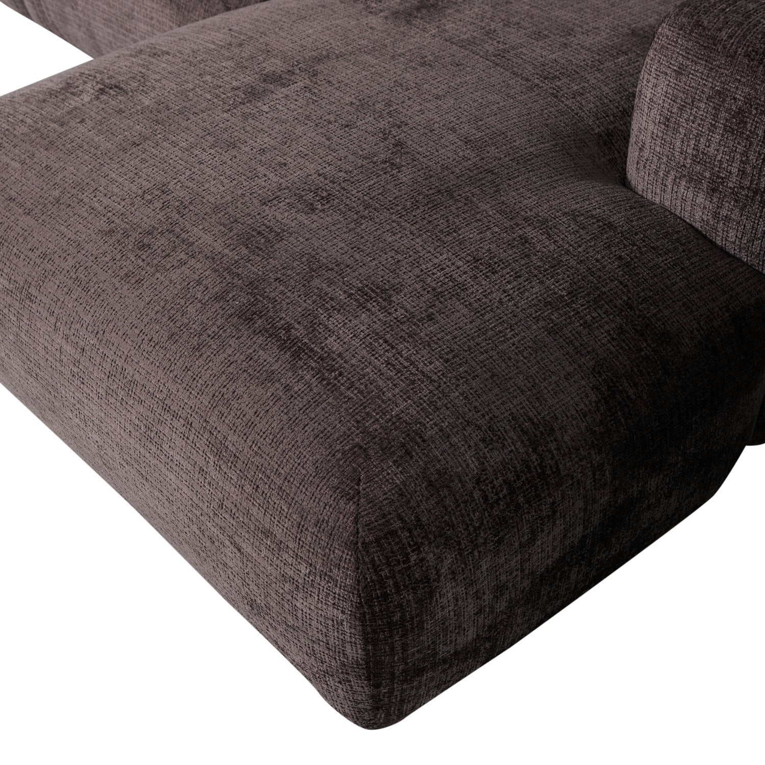 Cloud Chenille Chaise Longue Sofa