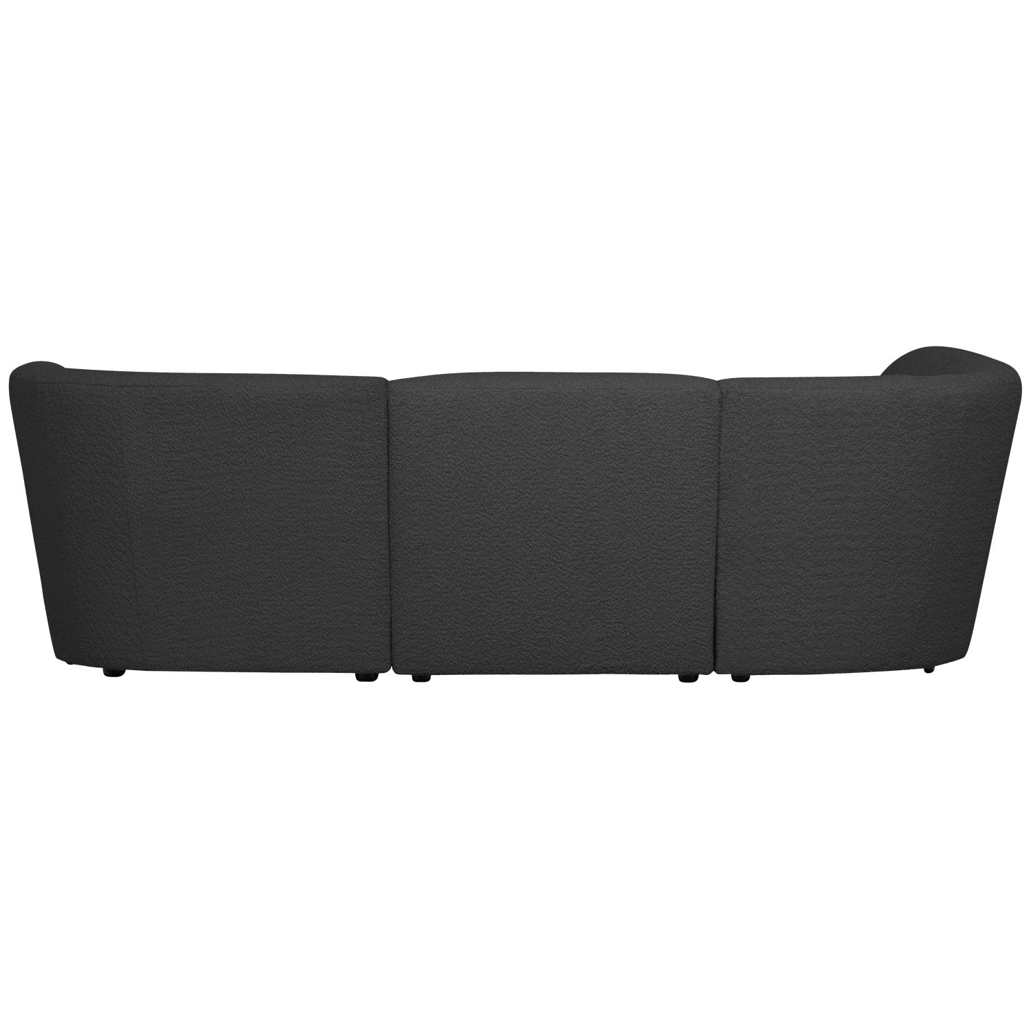 Coco Boucle 3 Seater Rounded Sofa