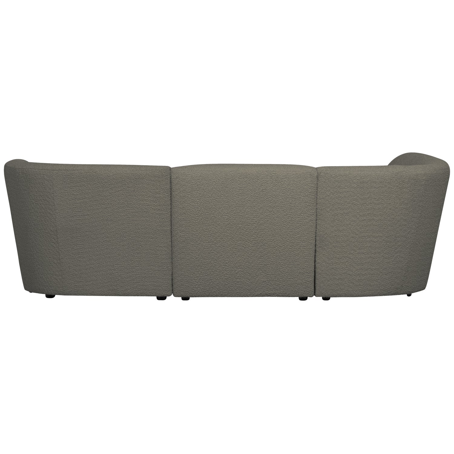 Coco Boucle 3 Seater Rounded Sofa
