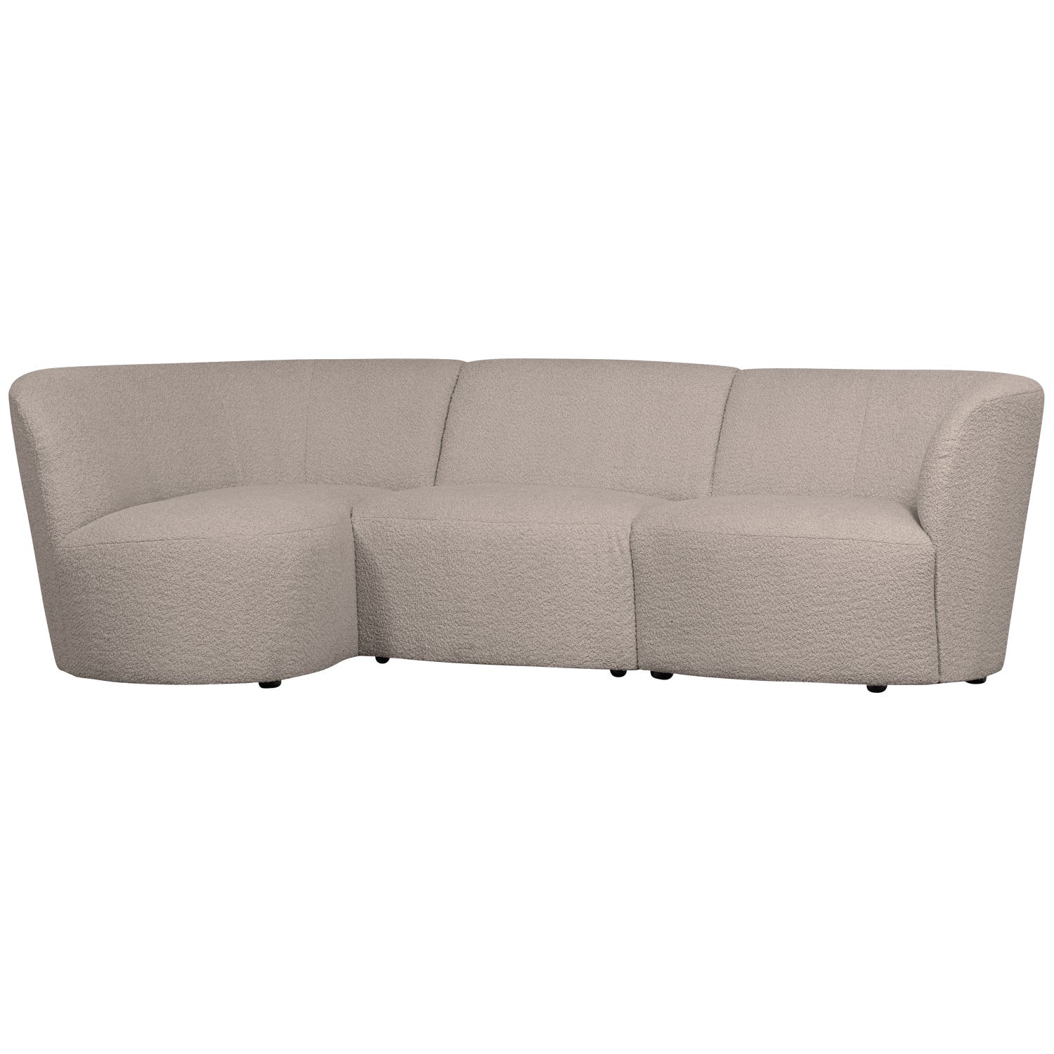 Coco Boucle 3 Seater Rounded Sofa