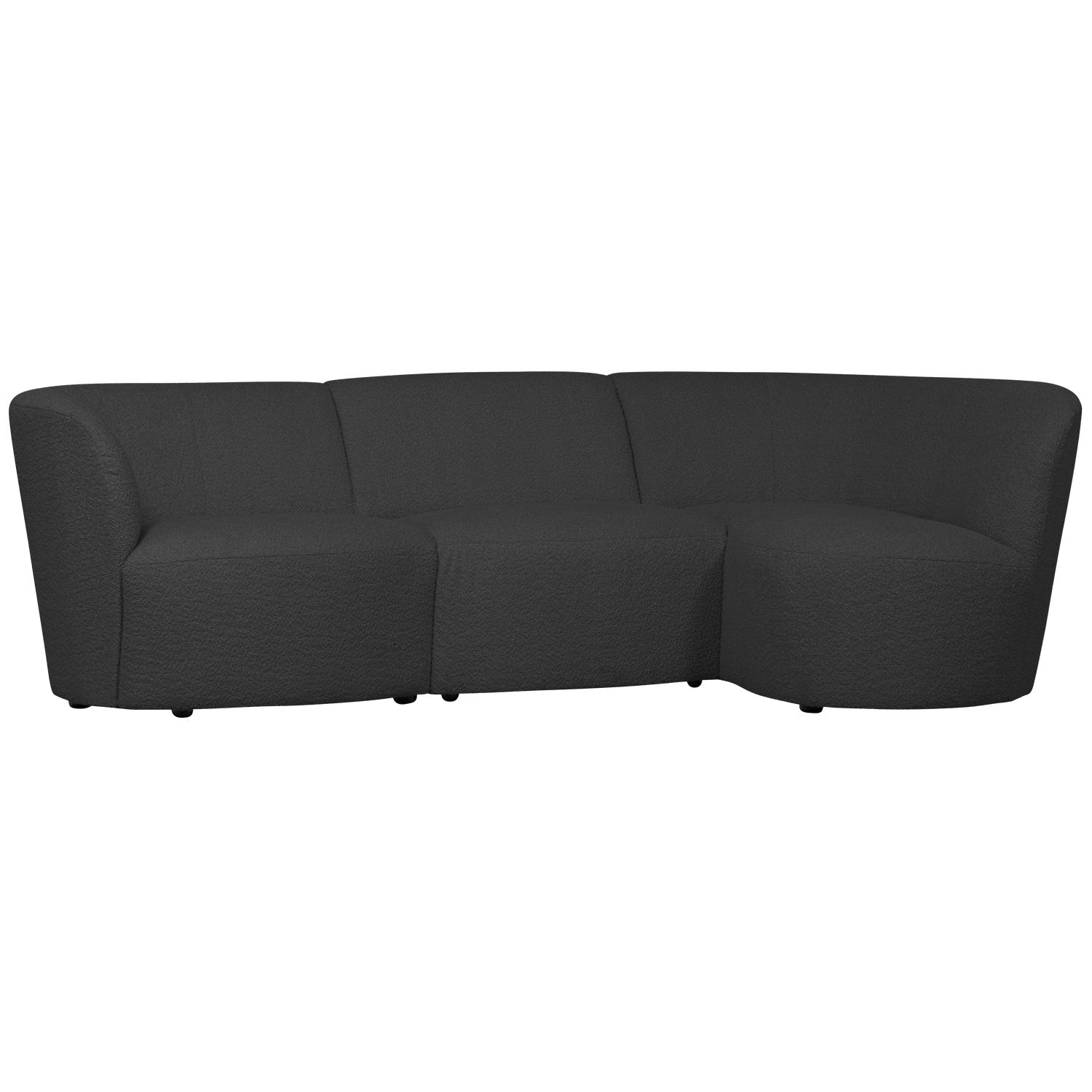 Coco Boucle 3 Seater Rounded Sofa