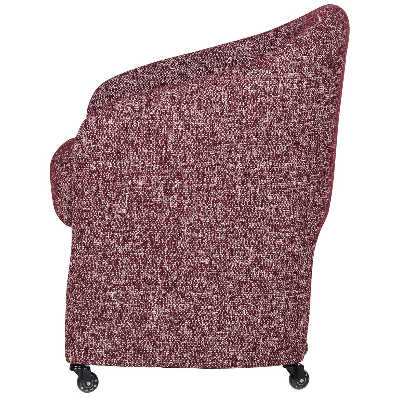 Cordo Melange Dining Chair with Wheels