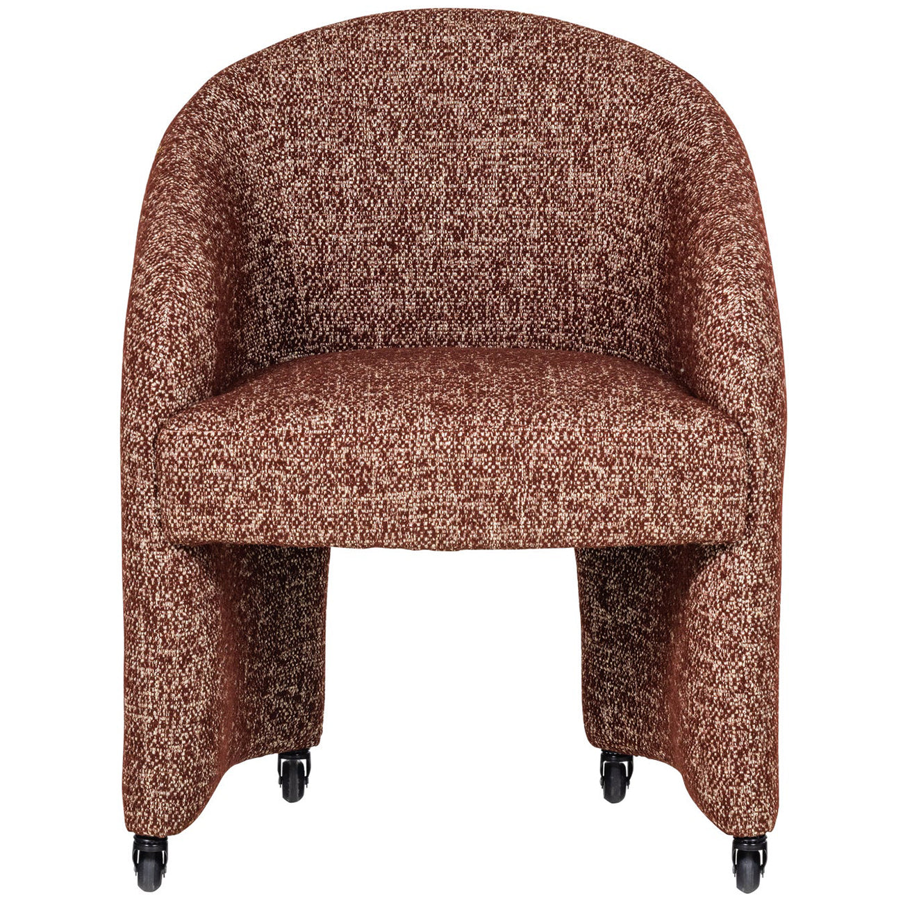 Cordo Melange Dining Chair with Wheels