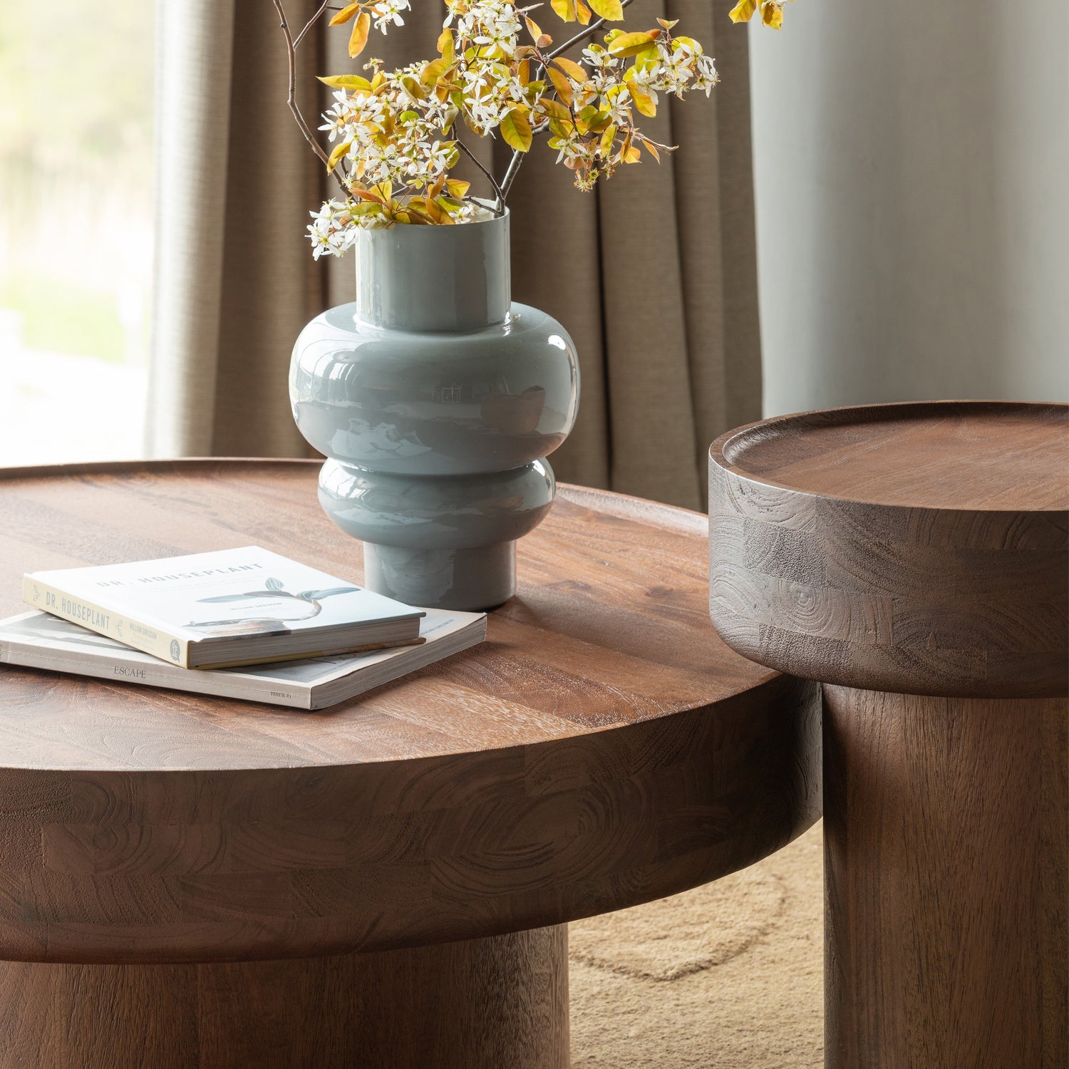 Dara Brown Mango Wood Coffee Table