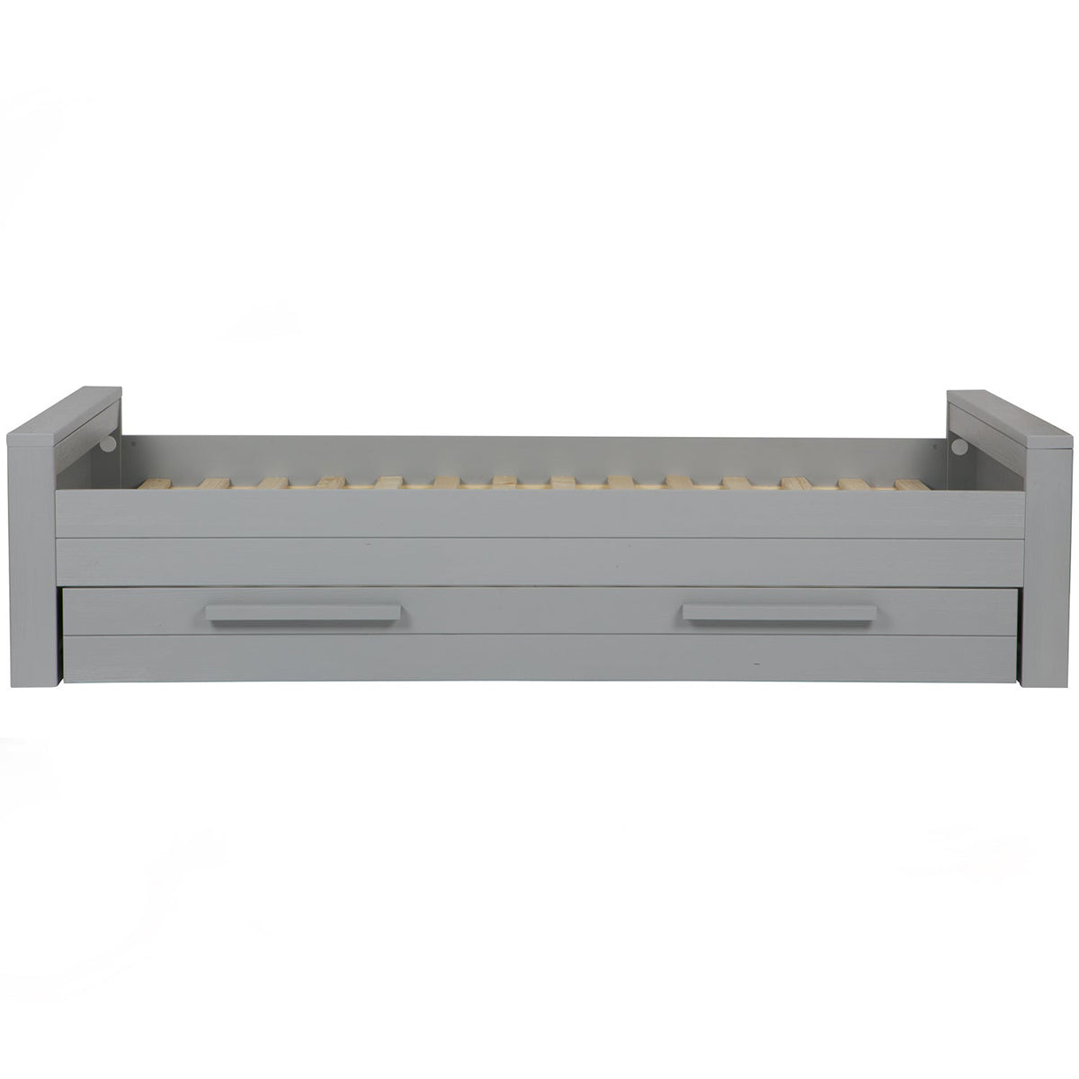 Dennis Brushed Pine Wood Bed