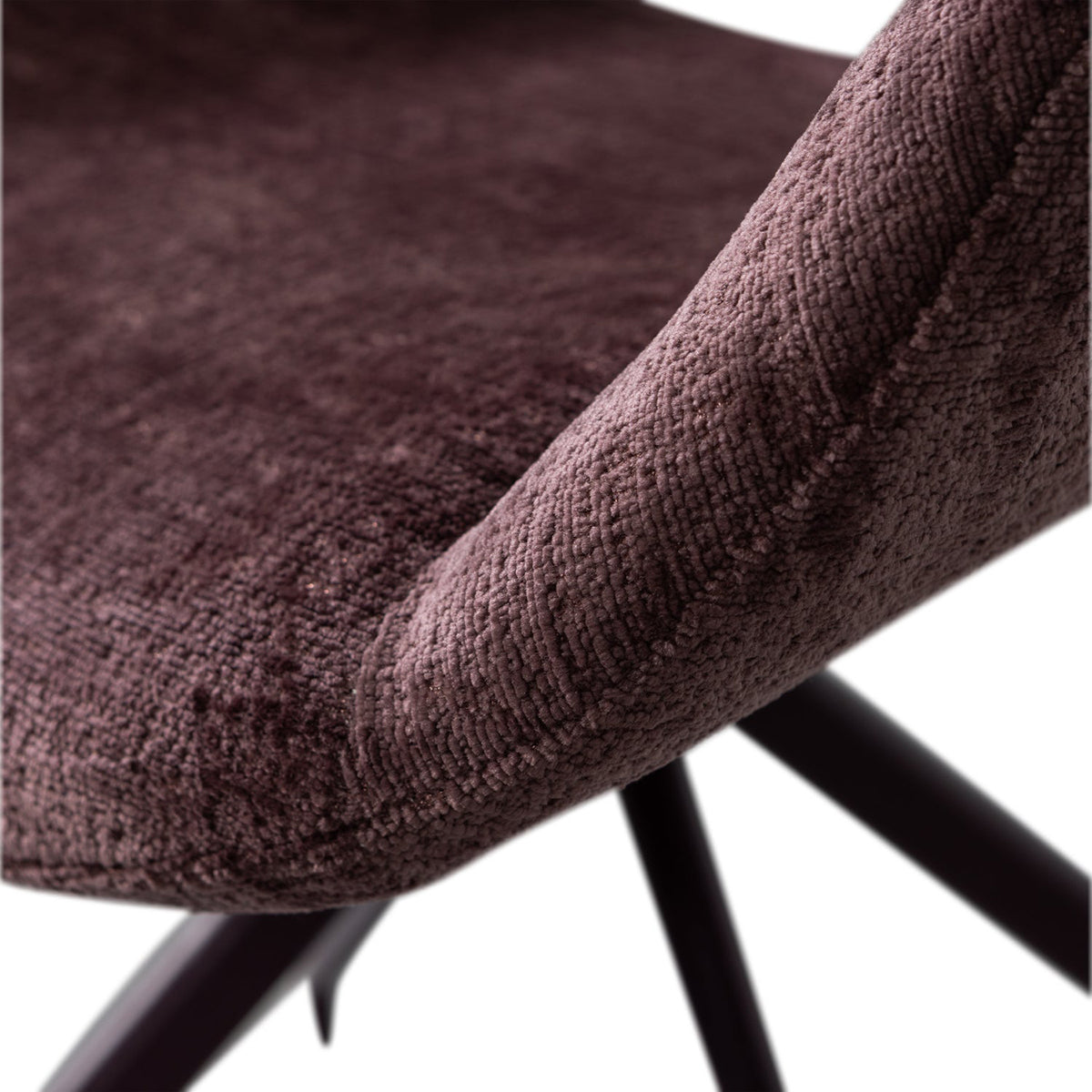 Eliva Velvet Swivel Dining Chair