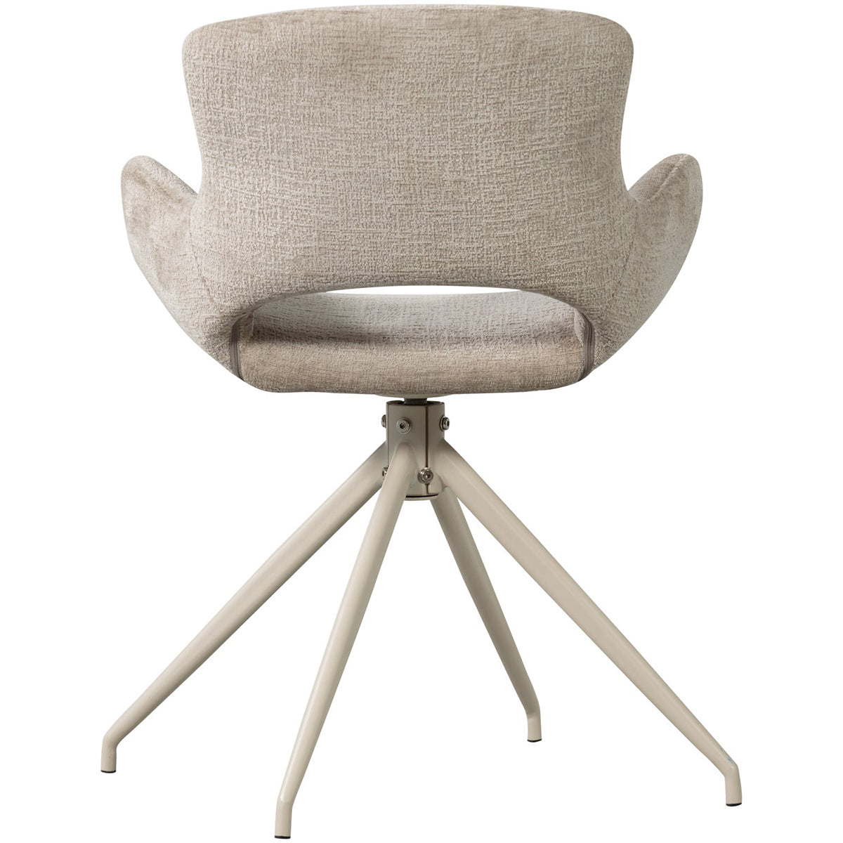 Eliva Velvet Swivel Dining Chair