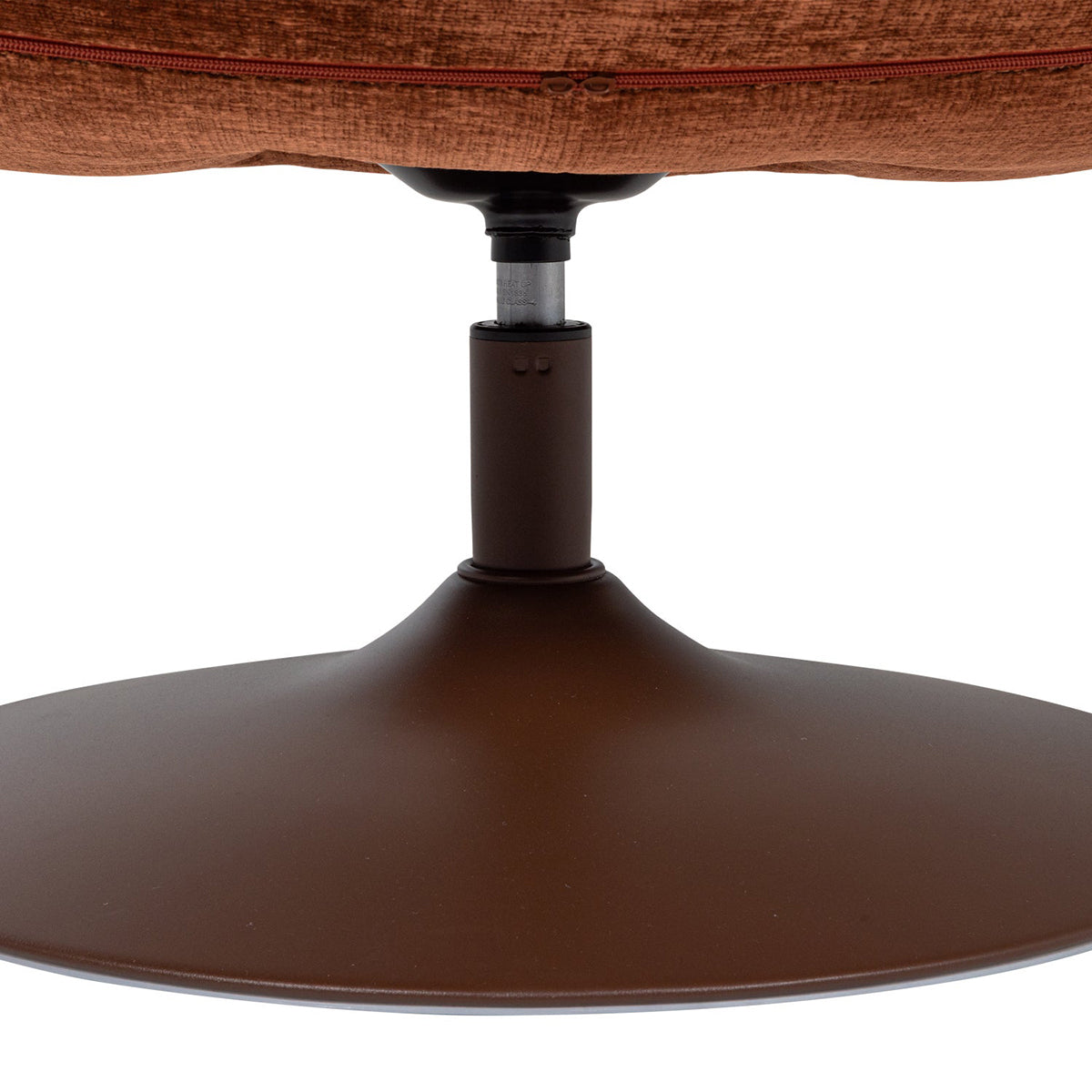 Elvi Chenille Swivel Armchair