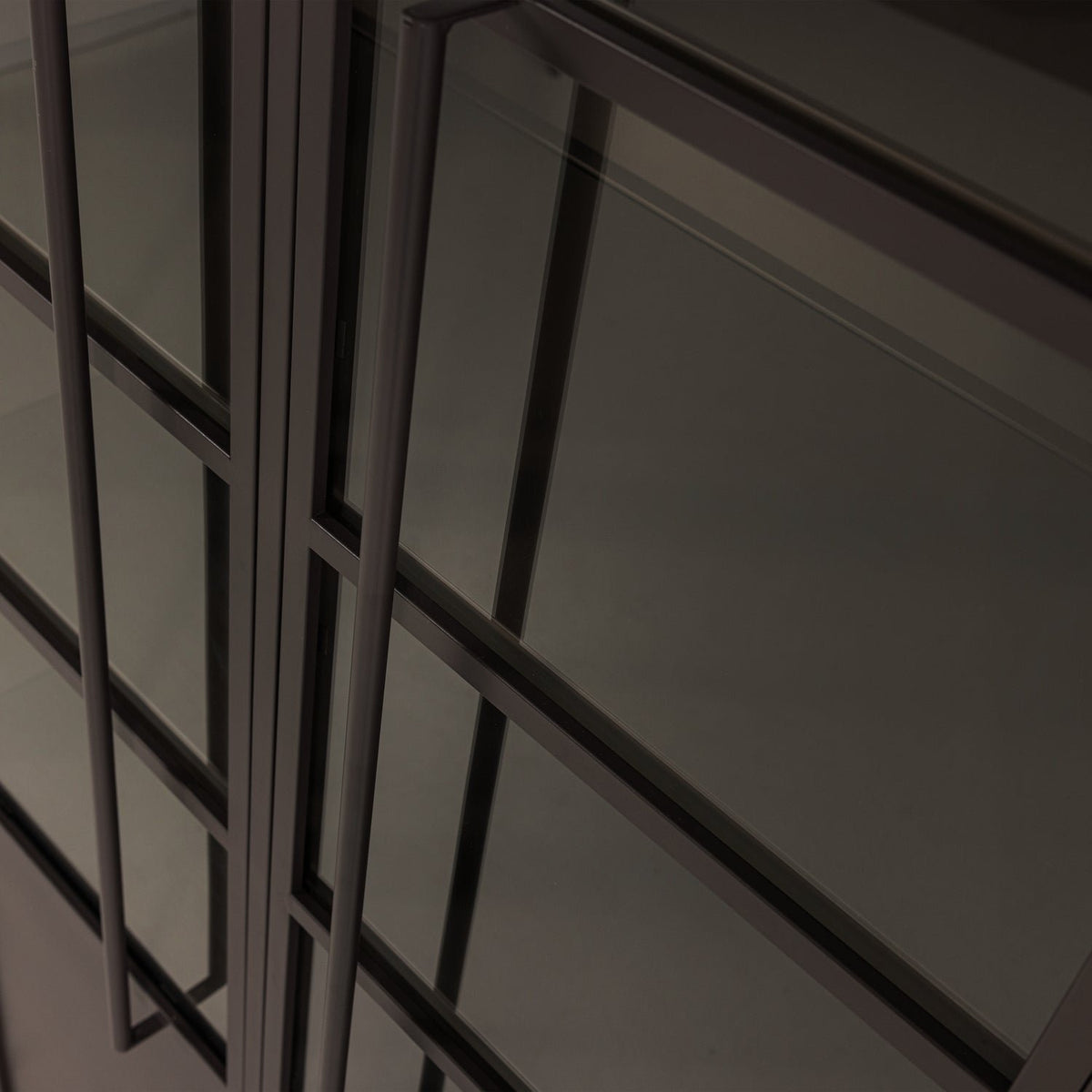 Exhibit Metal 2 Doors Cabinet