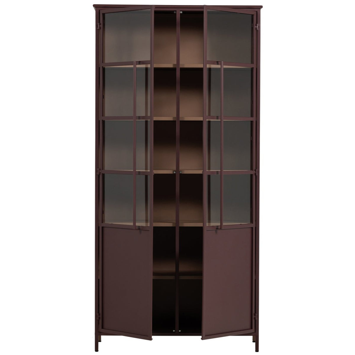 Exhibit Metal 2 Doors Cabinet