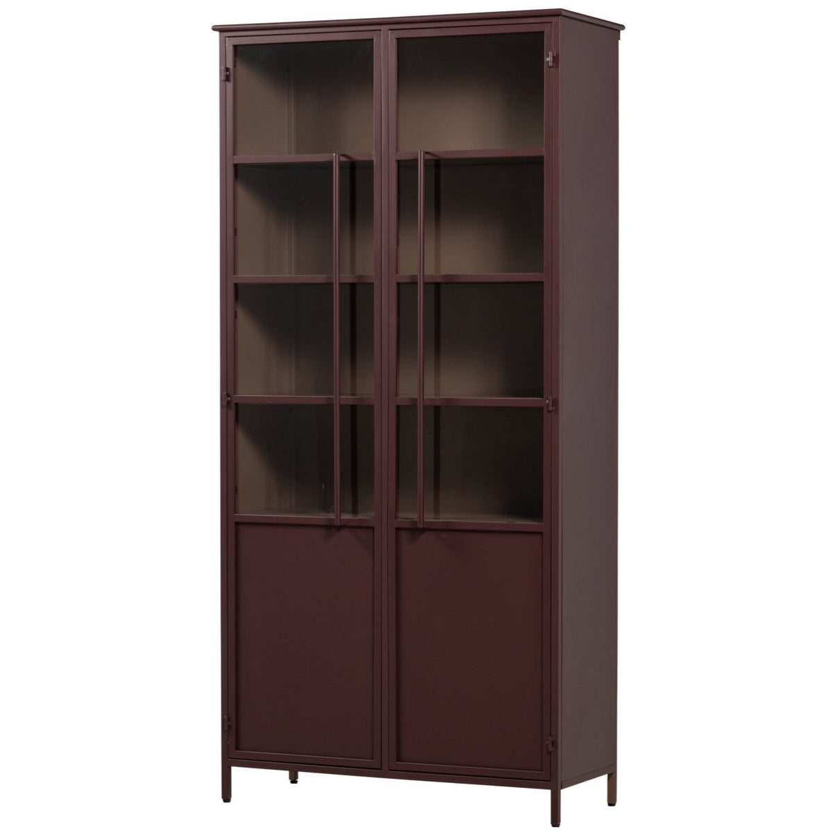 Exhibit Metal 2 Doors Cabinet