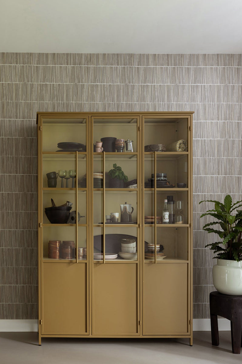 Exhibit Metal 3 Doors Cabinet