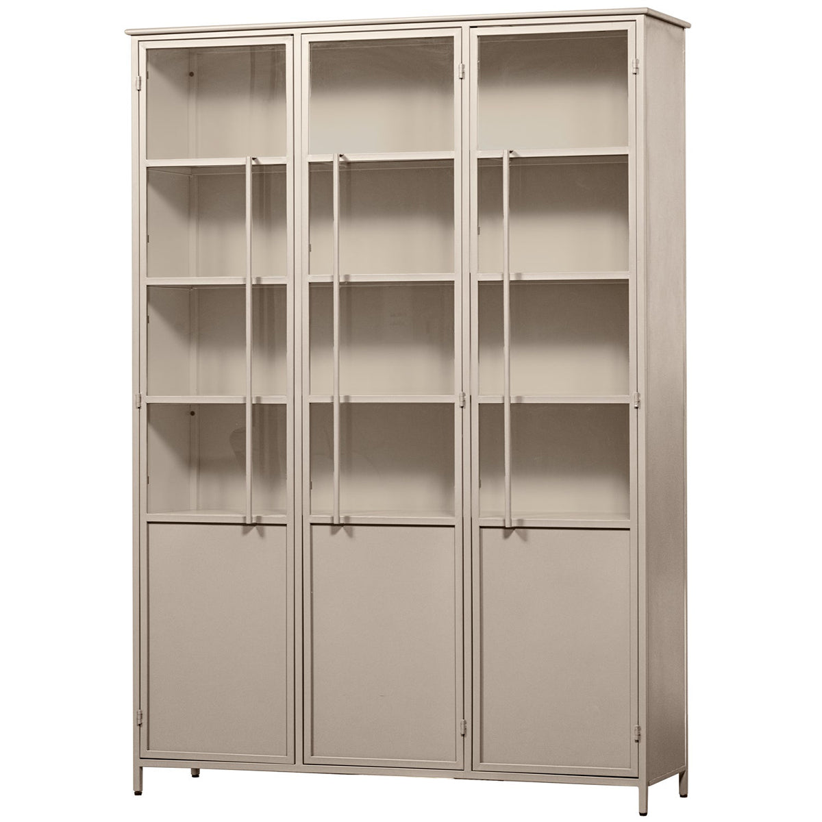 Exhibit Metal 3 Doors Cabinet