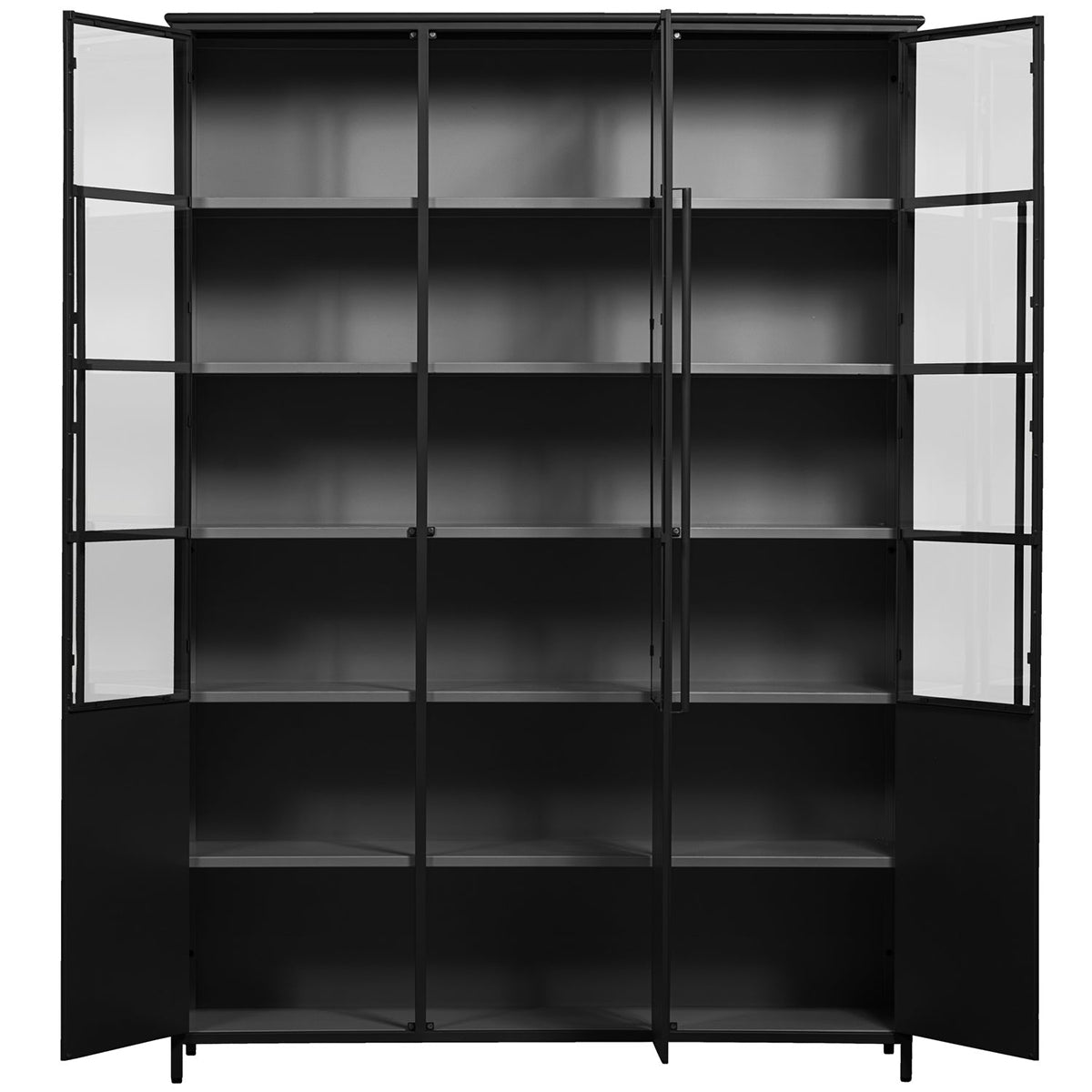 Exhibit Metal 3 Doors Cabinet