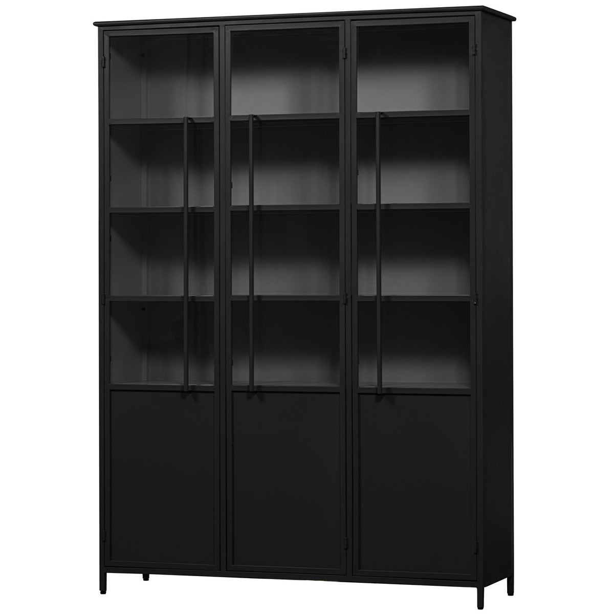 Exhibit Metal 3 Doors Cabinet