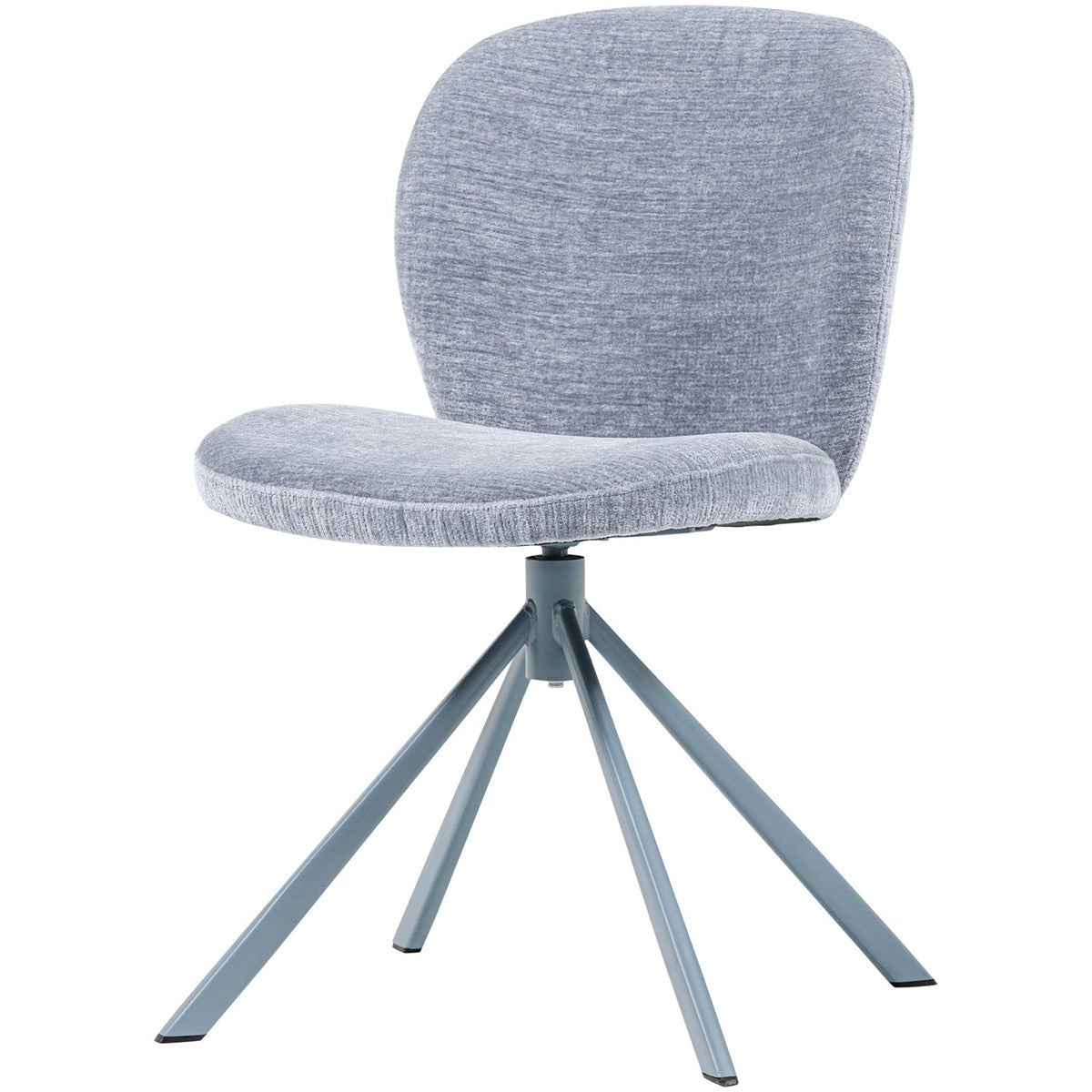 Femke Chenille Swivel Dining Chair