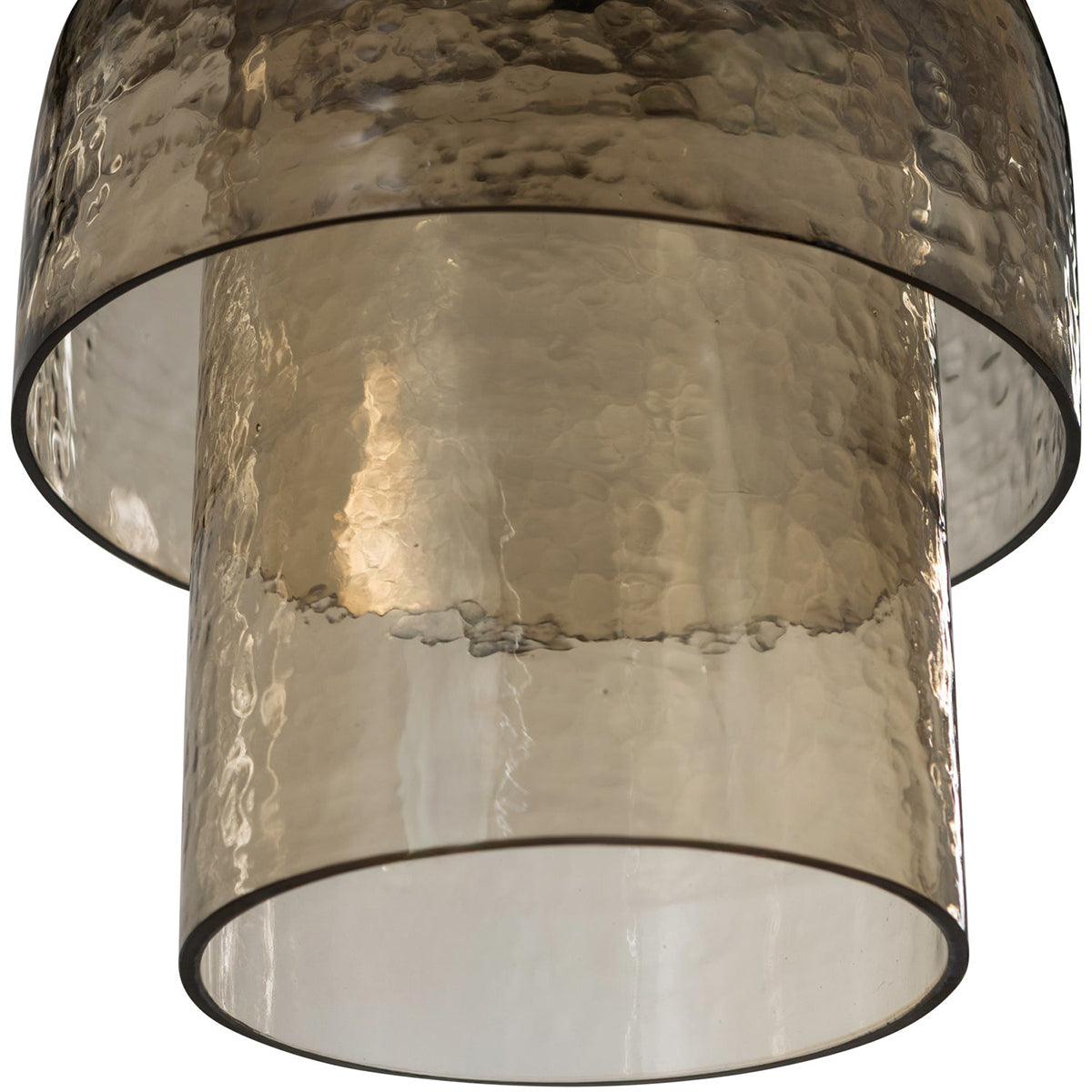 Gigi Natural Double Shade Hanging Lamp