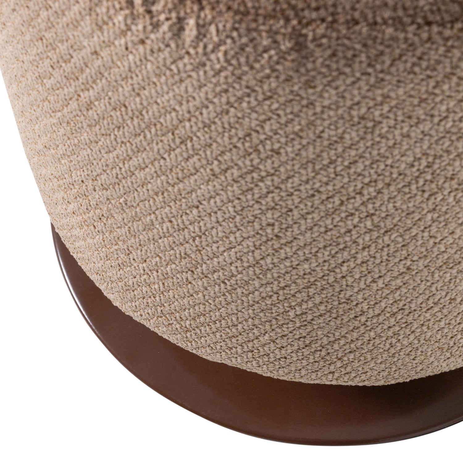 Islen Boucle Swivel Pouf