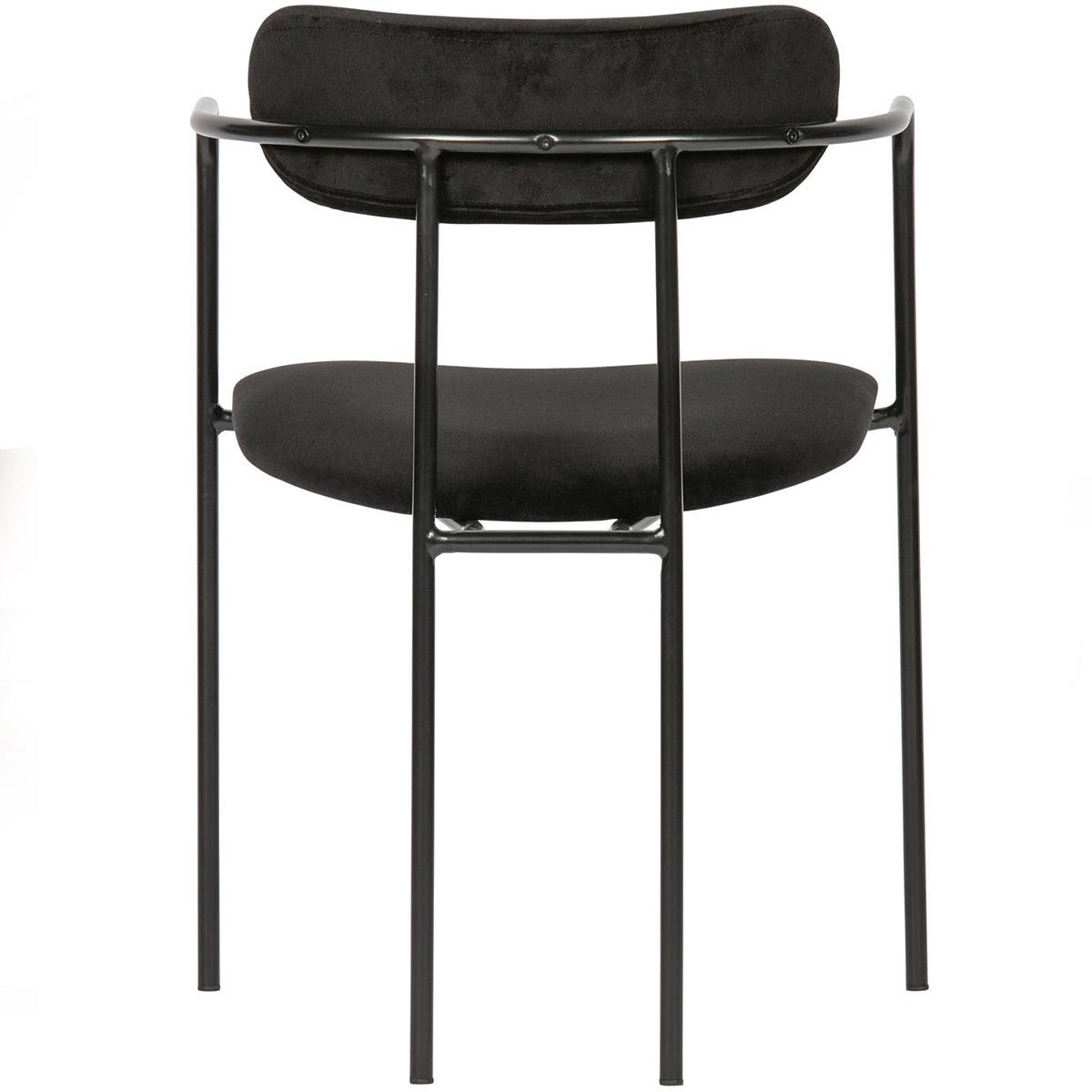 Ivy Balck Velvet Dining Chair
