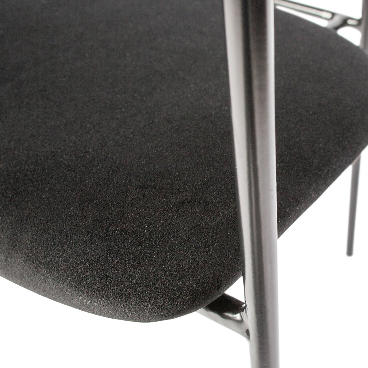 Ivy Balck Velvet Dining Chair