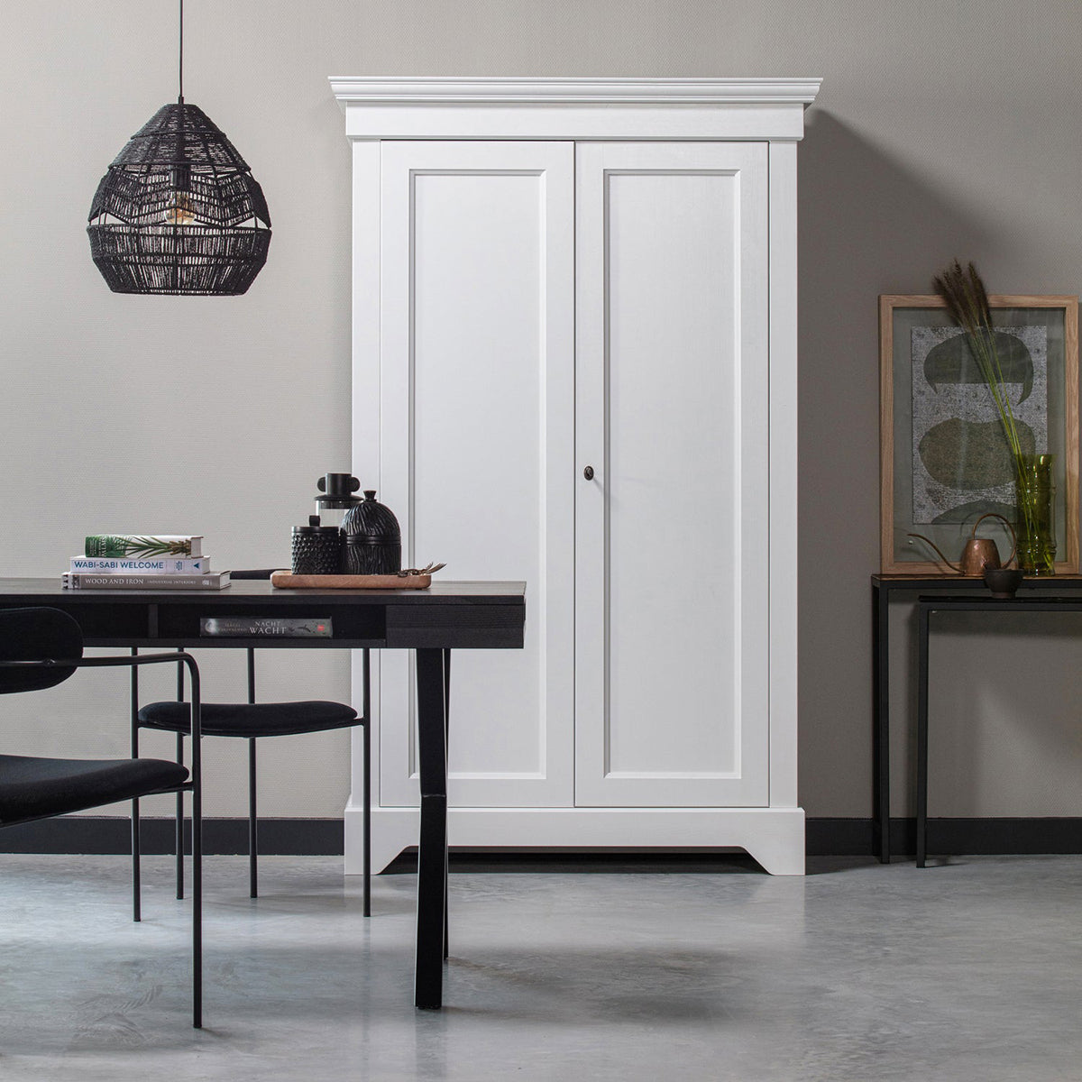 Ivy Balck Velvet Dining Chair