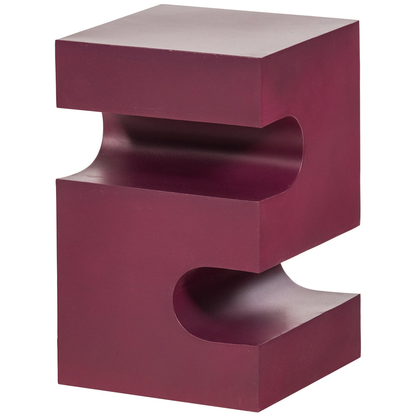 Jessa Purple/Brown Side Table