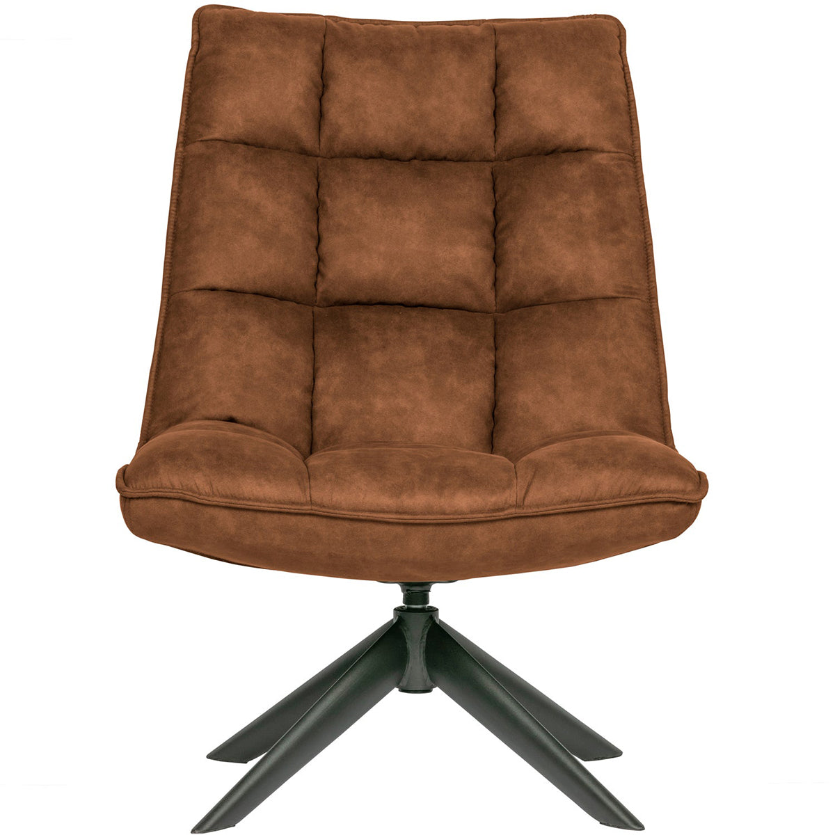 Jouke Imitation Leather Swivel Armchair
