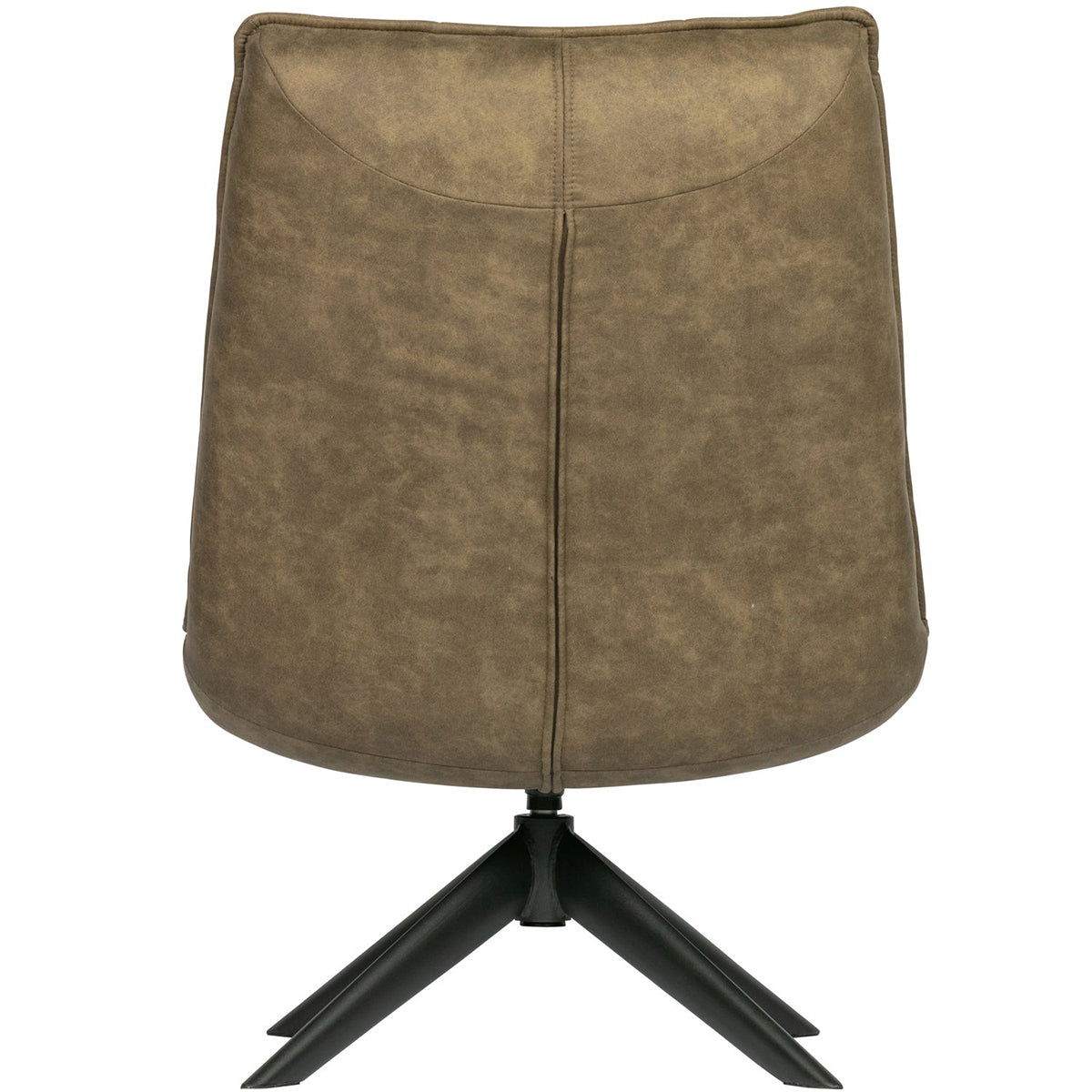Jouke Imitation Leather Swivel Armchair