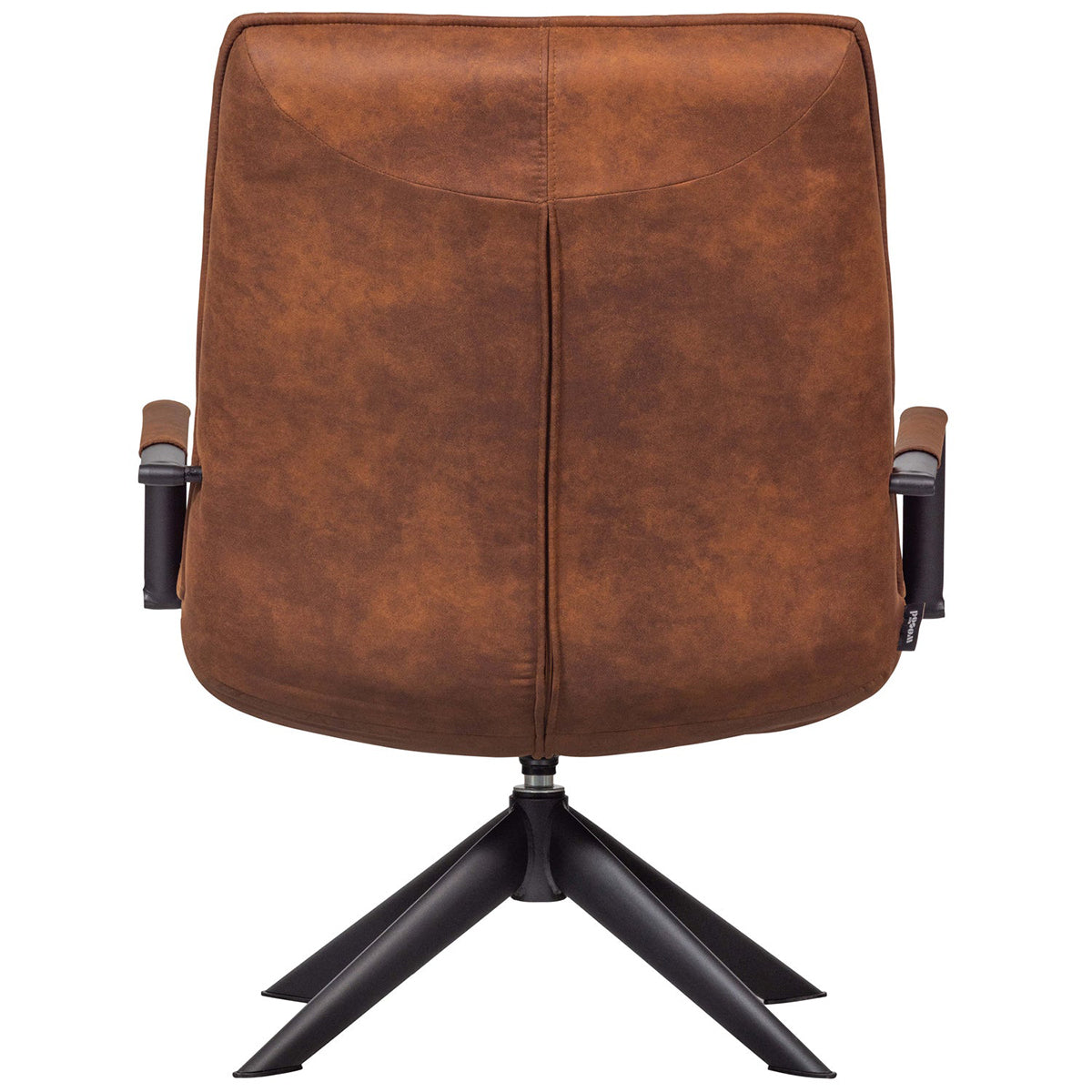 Jouke Imitation Leather Swivel Armchair with Armrest