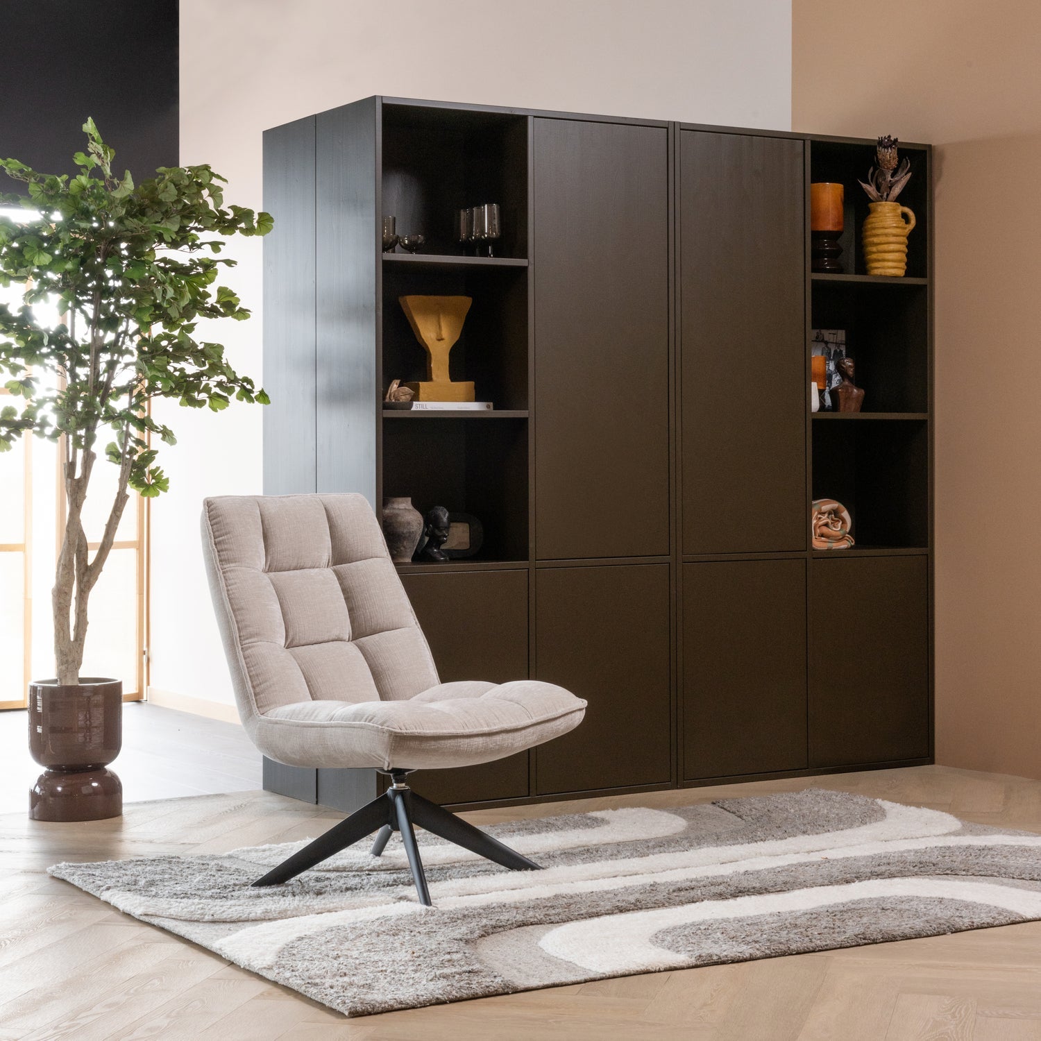 Jouke Swivel Armchair