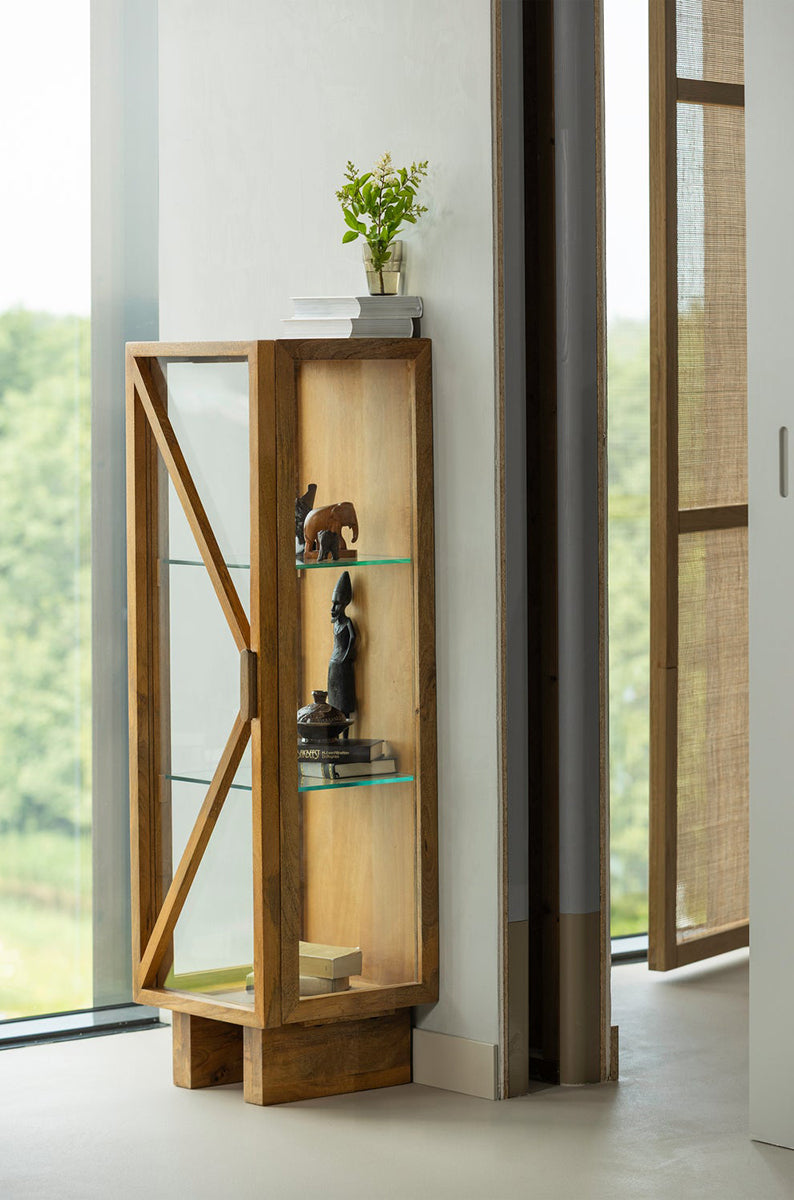 Kella Mango Wood 1 Doors Cabinet