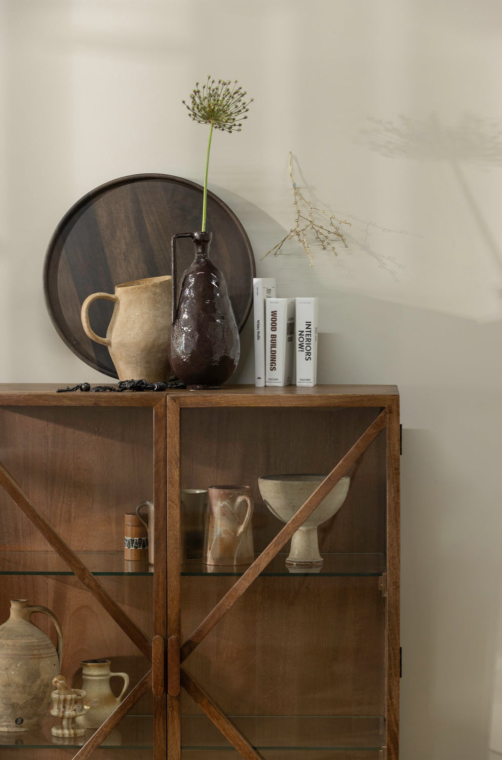 Kella Mango Wood 2 Doors Cabinet