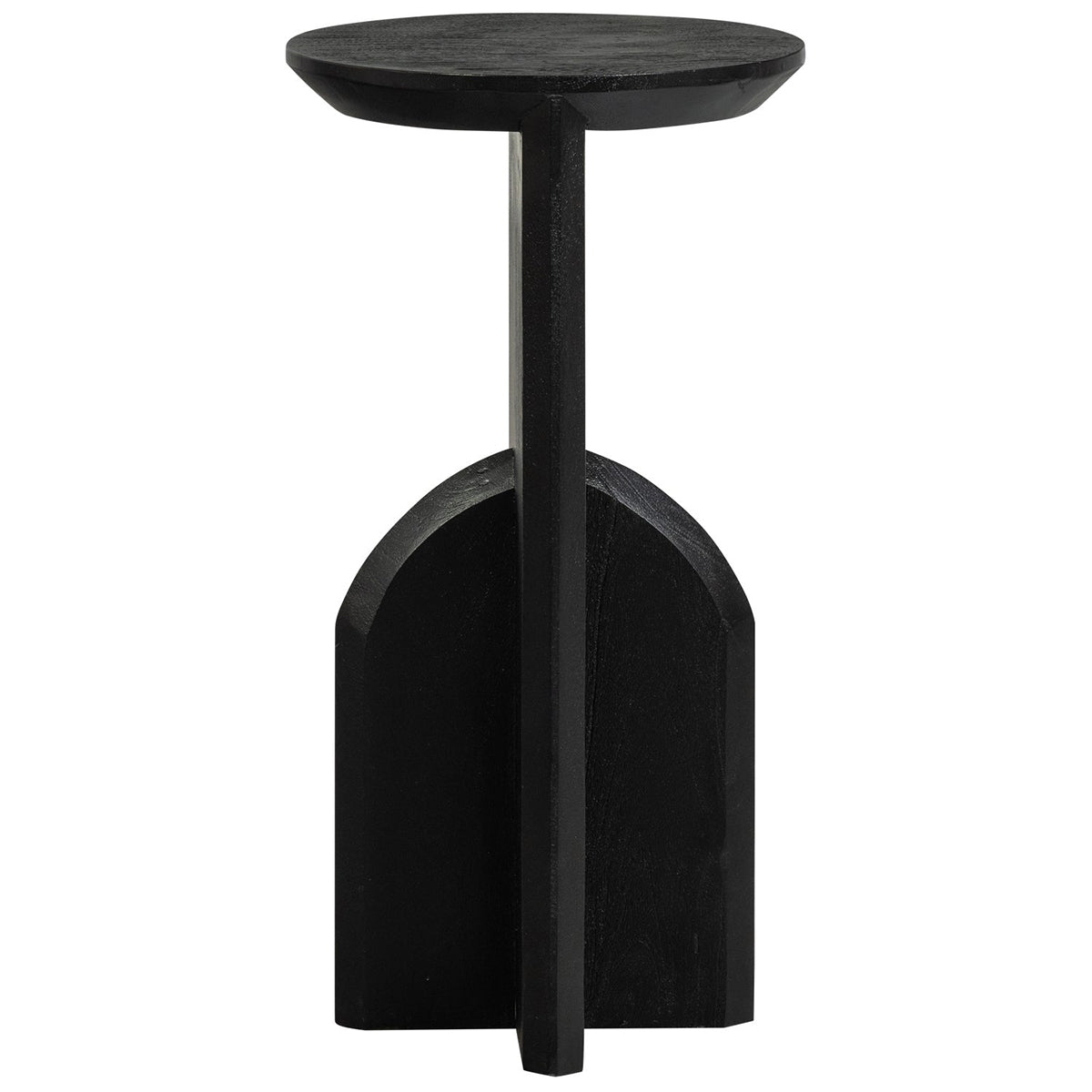 Koni Dark Black Small Side Table